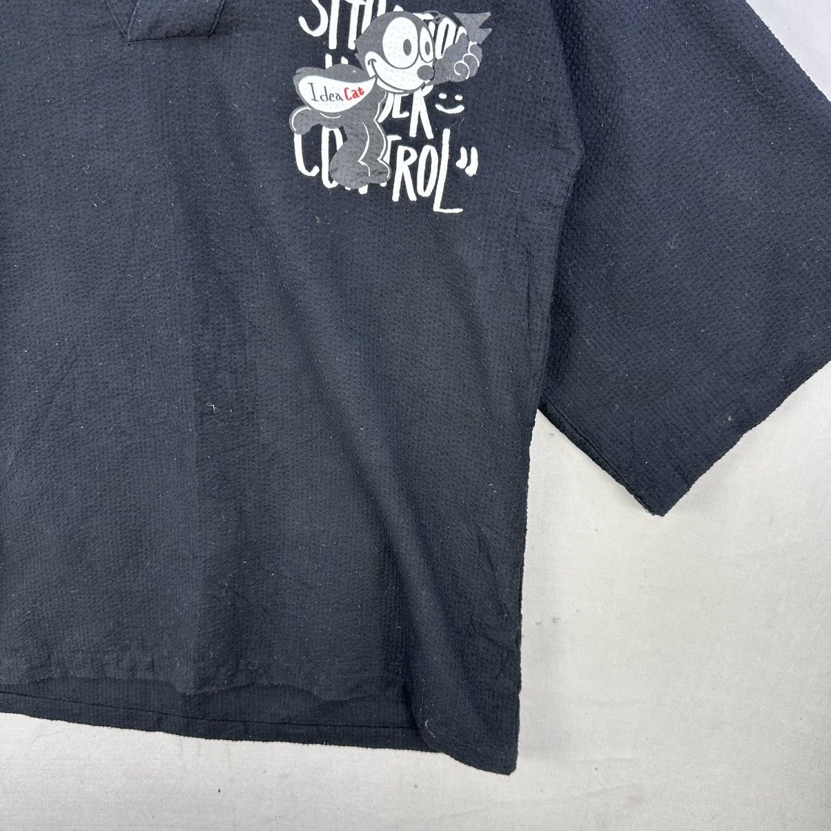 Anime Felix the Cat Cartoon Pullover Kimono Size US L / EU 52-54 / 3 - 6 Thumbnail