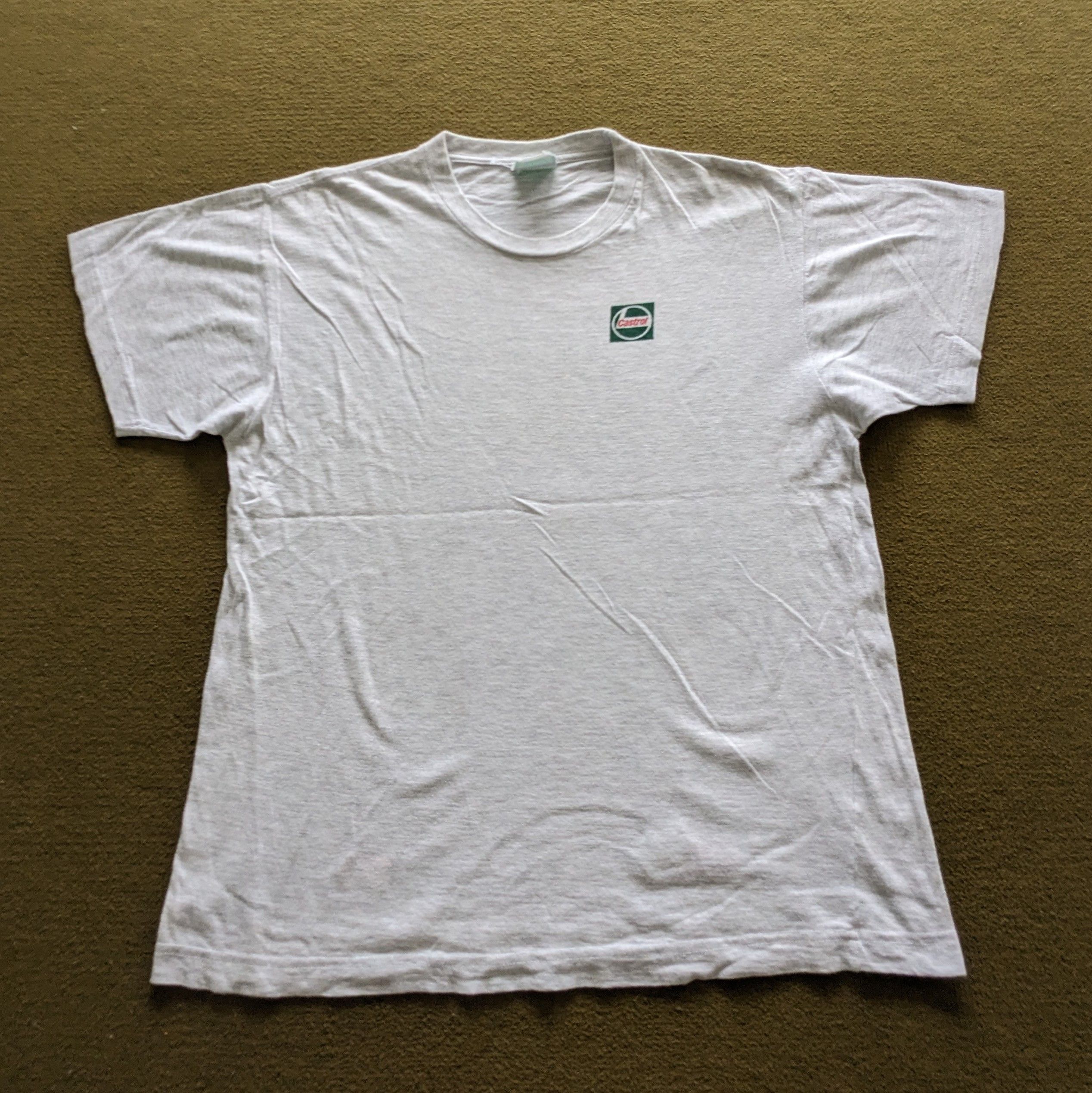 Vintage Vintage CASTROL Oil Racing T-shirt Size US M / EU 48-50 / 2 - 3 Thumbnail