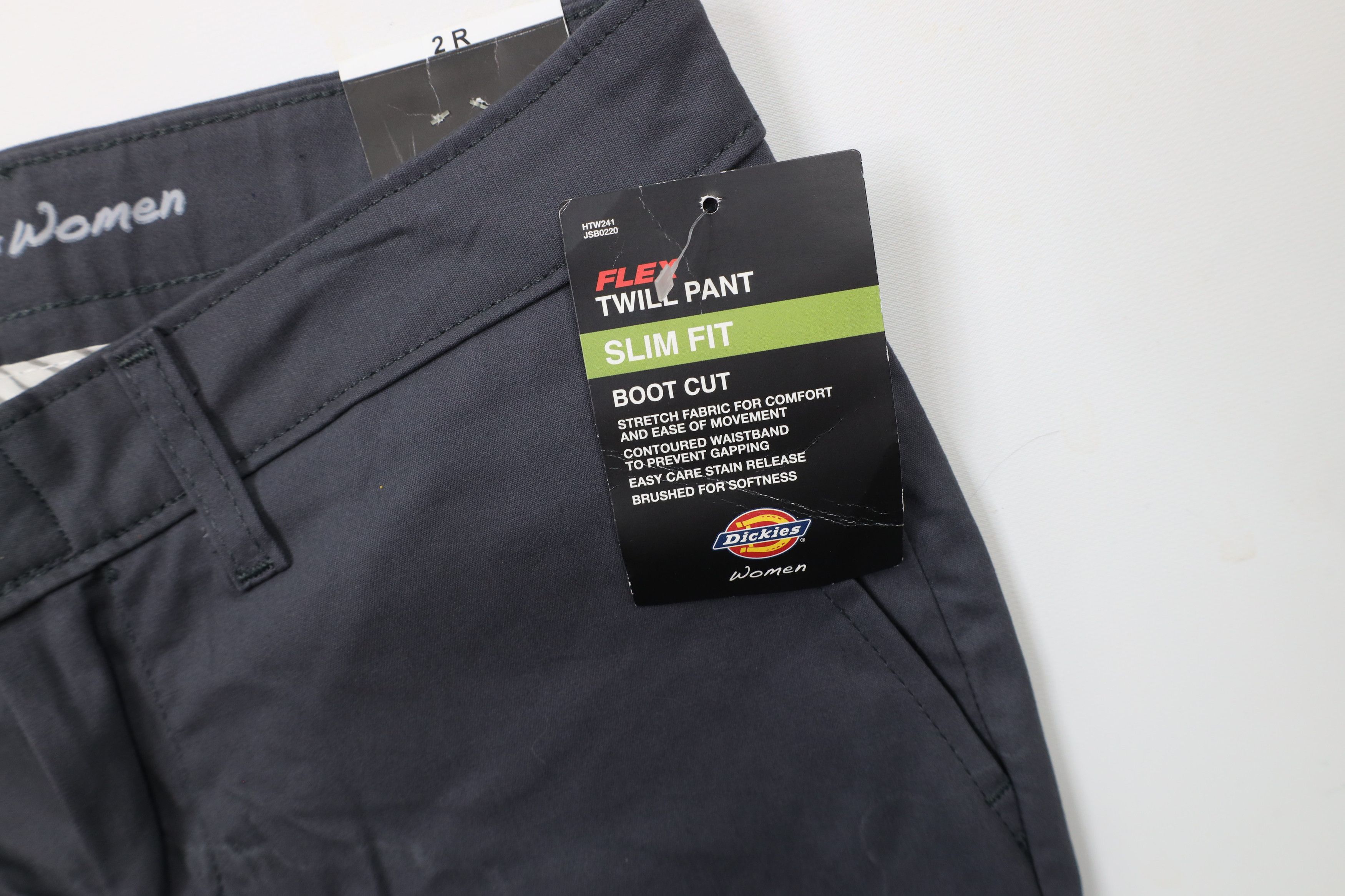 Dickies × Vintage Deadstock Vintage Y2K Dickies Flared Boot Cut Twill Pants Size 26" / US 2 / IT 38 - 9 Thumbnail