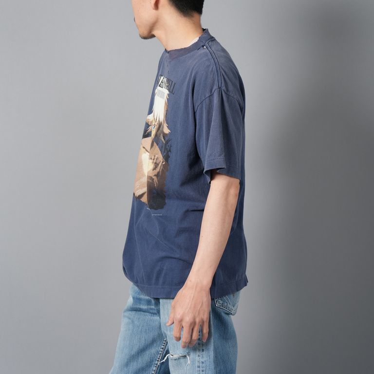 Saint Michael o1h1sh10525 Graphic T-Shirt in Navy Blue Size US XL / EU 56 / 4 - 4 Thumbnail