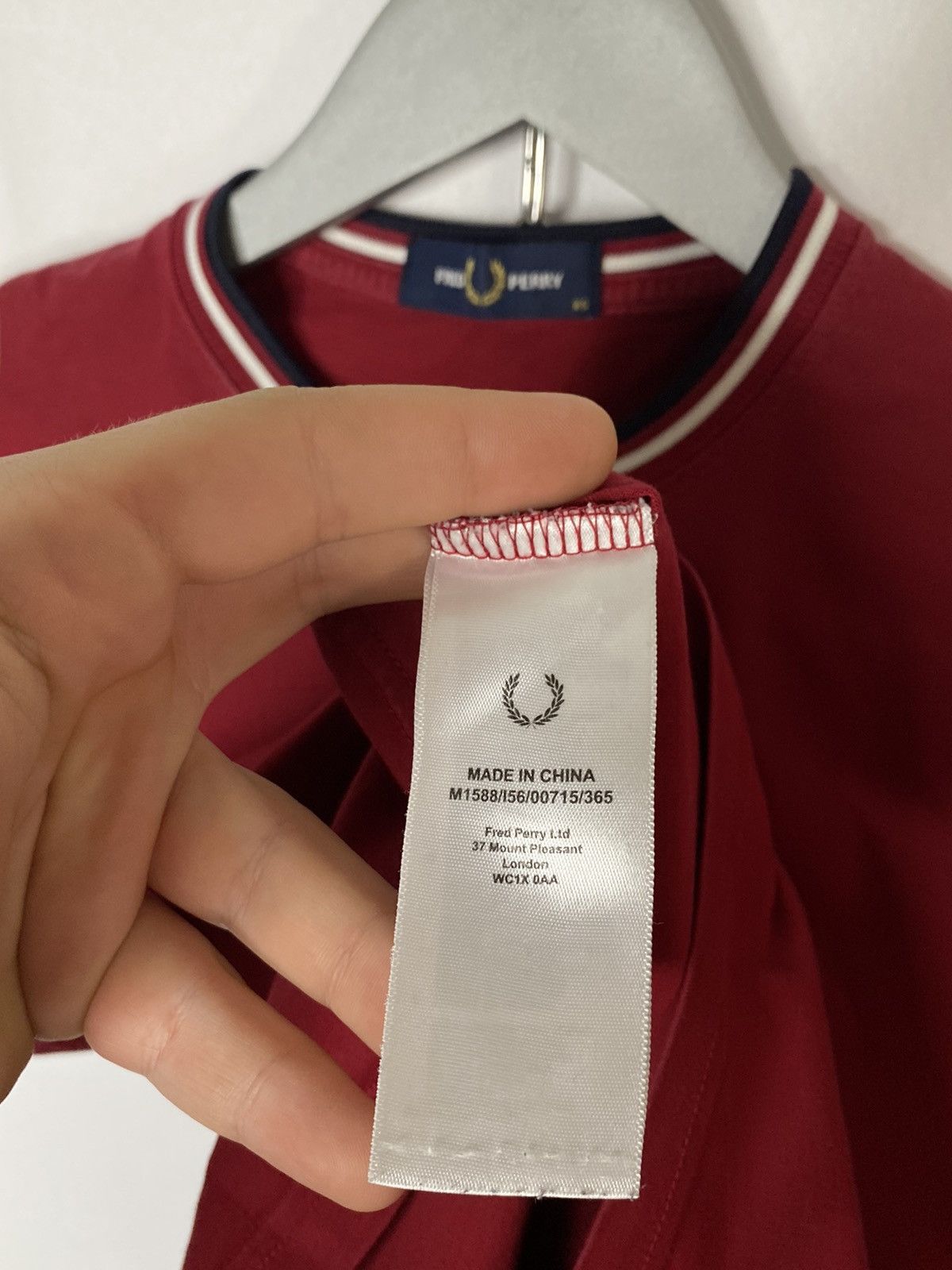 Fred Perry × Vintage ✅Fred Perry T-Shirt Tee Short Sleeve Hype Luxury✅ Size US XS / EU 42 / 0 - 6 Thumbnail