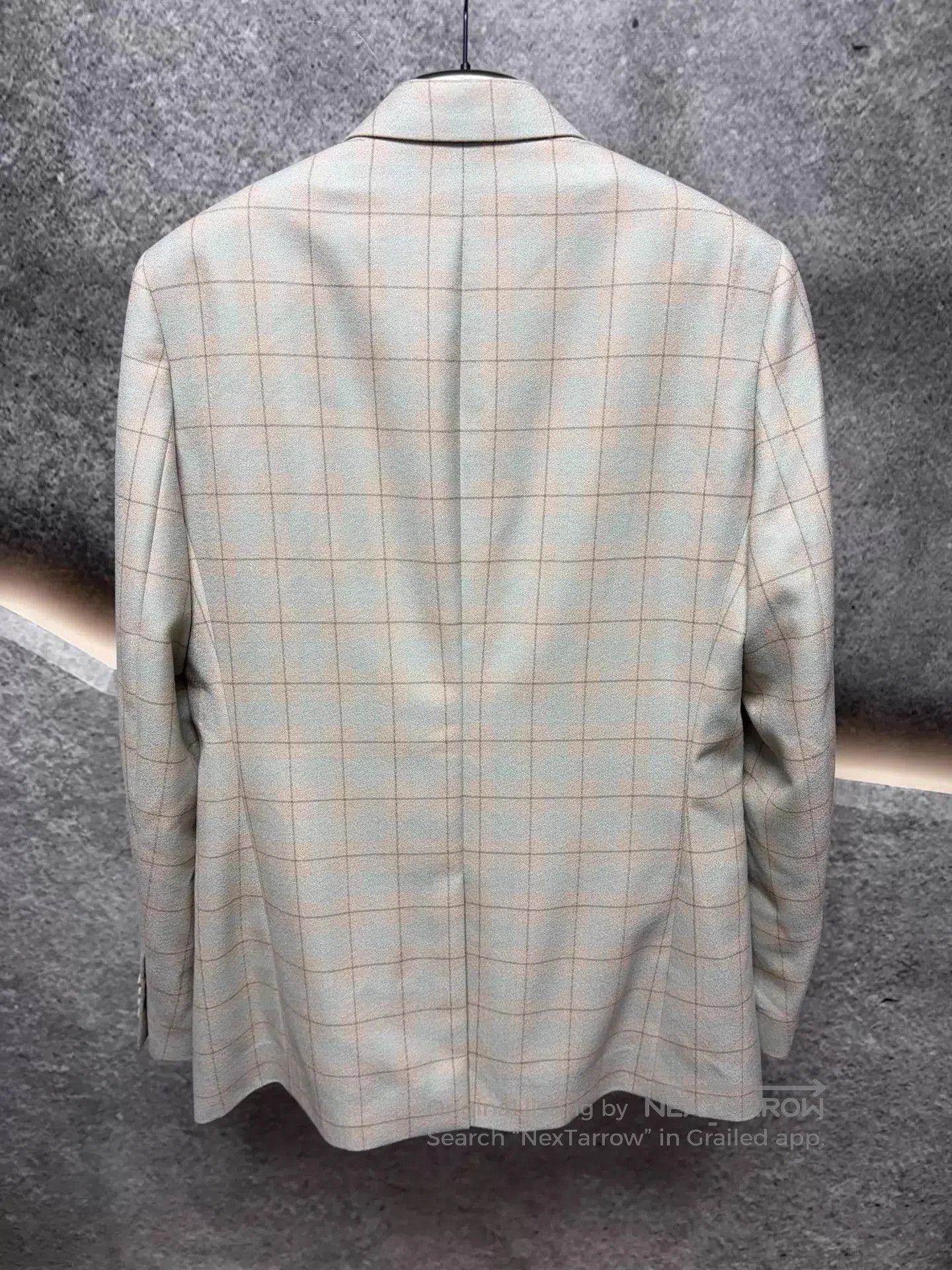 Dior Multi Plaid Single-Breasted Tailored Blazer. Size US M / EU 48-50 / 2 - 2 Thumbnail