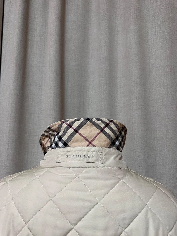 Burberry Burberry London Biege Quilted Jacket Coat Nova Check Size 44 Size M / US 6-8 / IT 42-44 - 13 Thumbnail