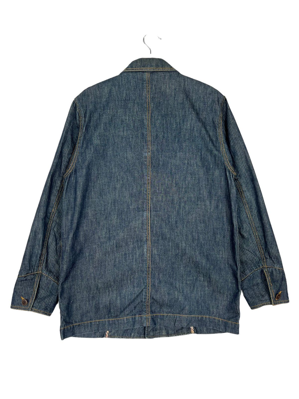 Designer × Japanese Brand 🔥 HUSH PUPPIES HIKORY WORKERS CHORE JACKET Size US M / EU 48-50 / 2 - 8 Thumbnail