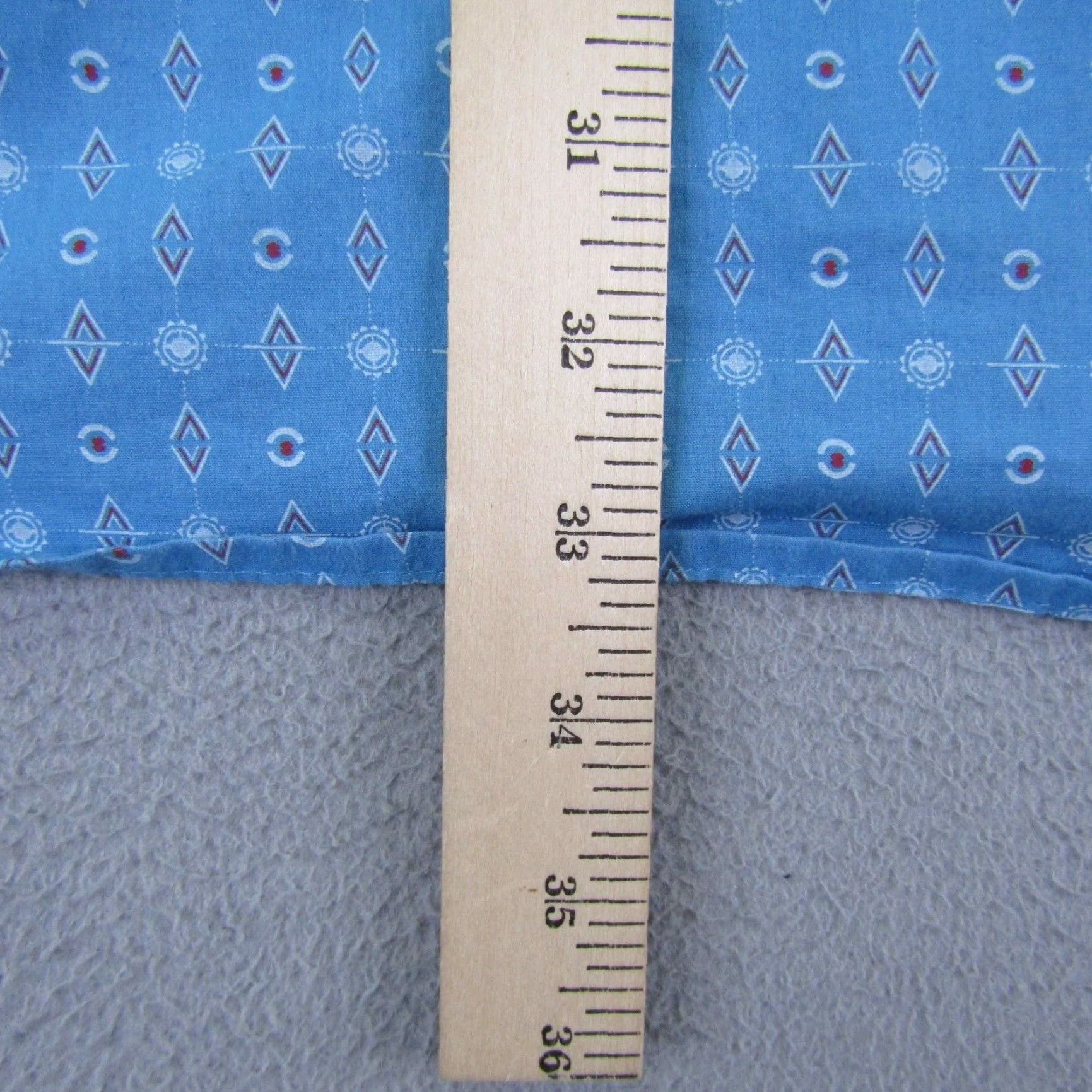 Wrangler Wrangler Shirt Mens 3XL Blue Geometric Western Cowboy Rodeo Rancher Button-Up Size US XXL / EU 58 / 5 - 7 Thumbnail