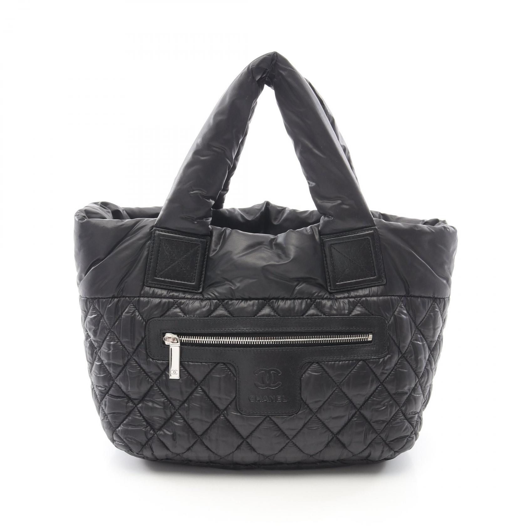 Chanel Chanel CHANEL Coco Cocoon Nylon Leather Tote Bag Textile Tote Bag DUTY FREE for USA Size ONE SIZE - 1 Thumbnail
