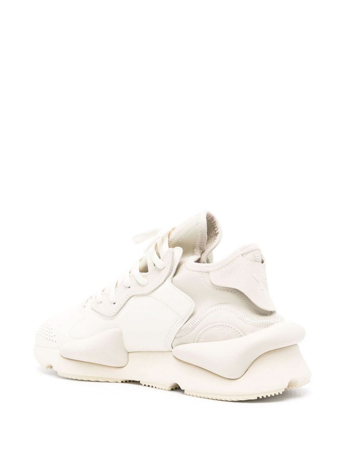 Y-3 × Yohji Yamamoto o1s22i1n0125 Kaiwa Low-Top Sneakers in Beige Size US 9 / EU 42 - 4 Thumbnail