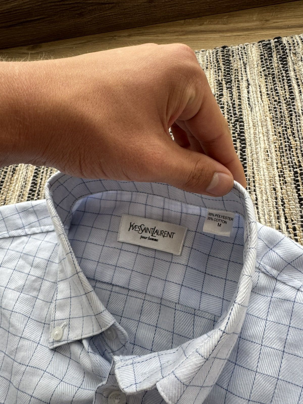 Other Yves Saint Laurent YSL vintage short sleeve summer shirt Size US M / EU 48-50 / 2 - 5 Thumbnail