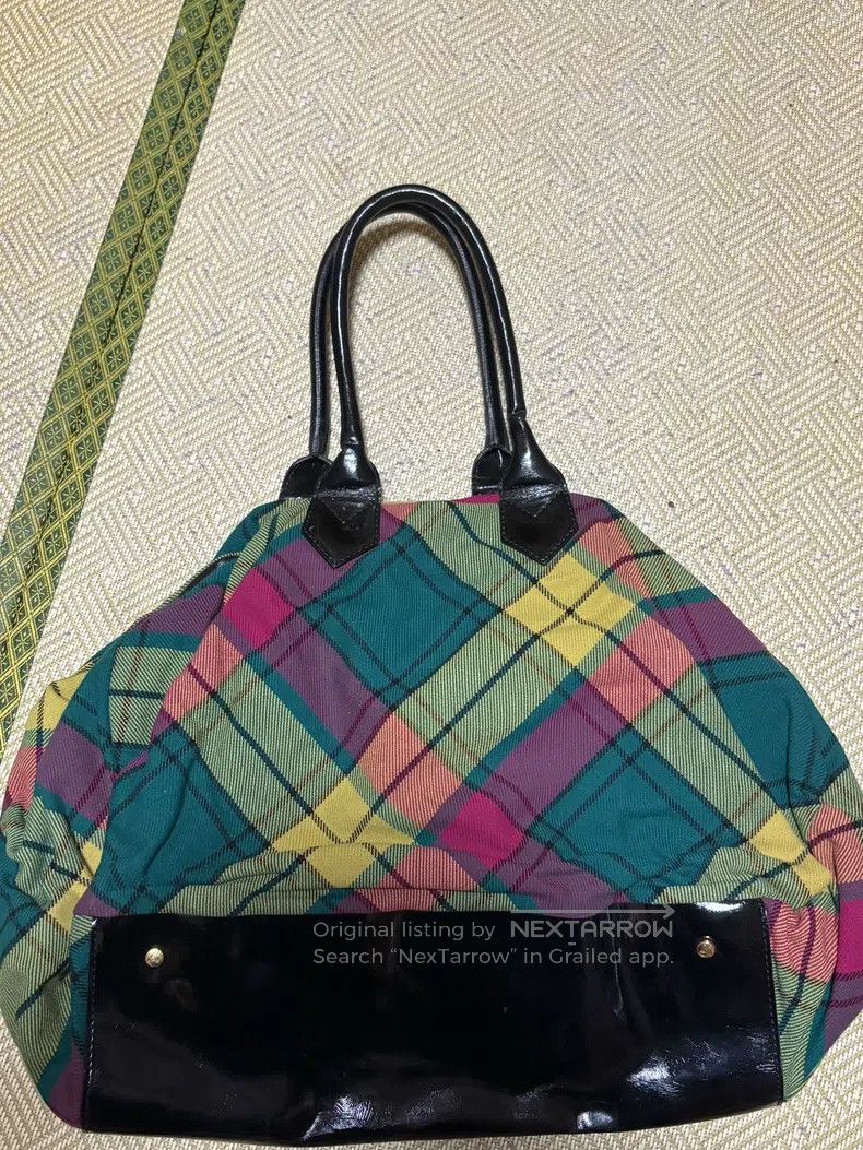 Vivienne Westwood Vivienne Westwood size os Colorful Plaid Single Shoulder Ba Size ONE SIZE - 2 Thumbnail