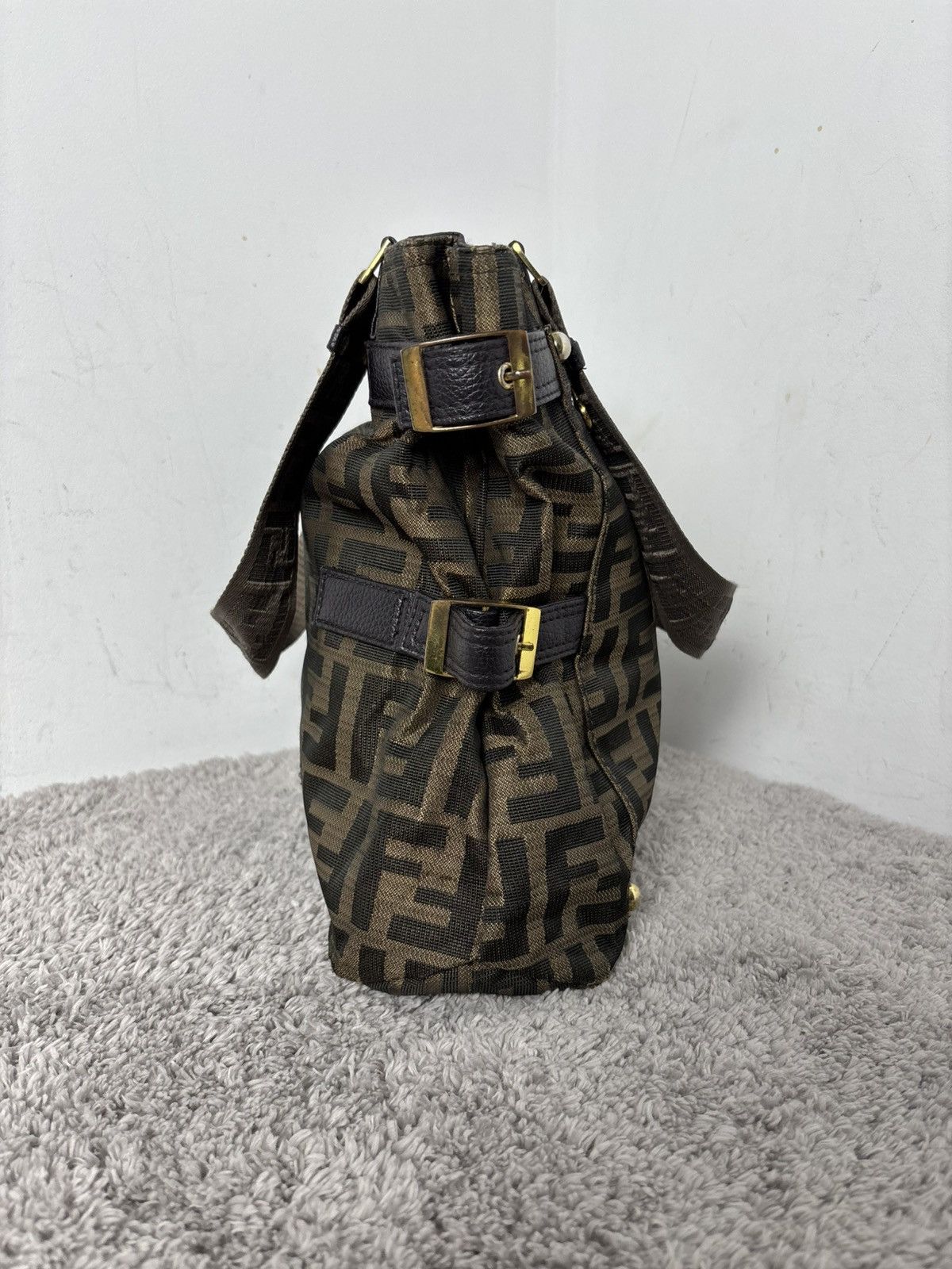 Fendi Fendi Hand Bag Zucca Monogram Vintage Very rare ❤️‍🔥 Size ONE SIZE - 10 Thumbnail