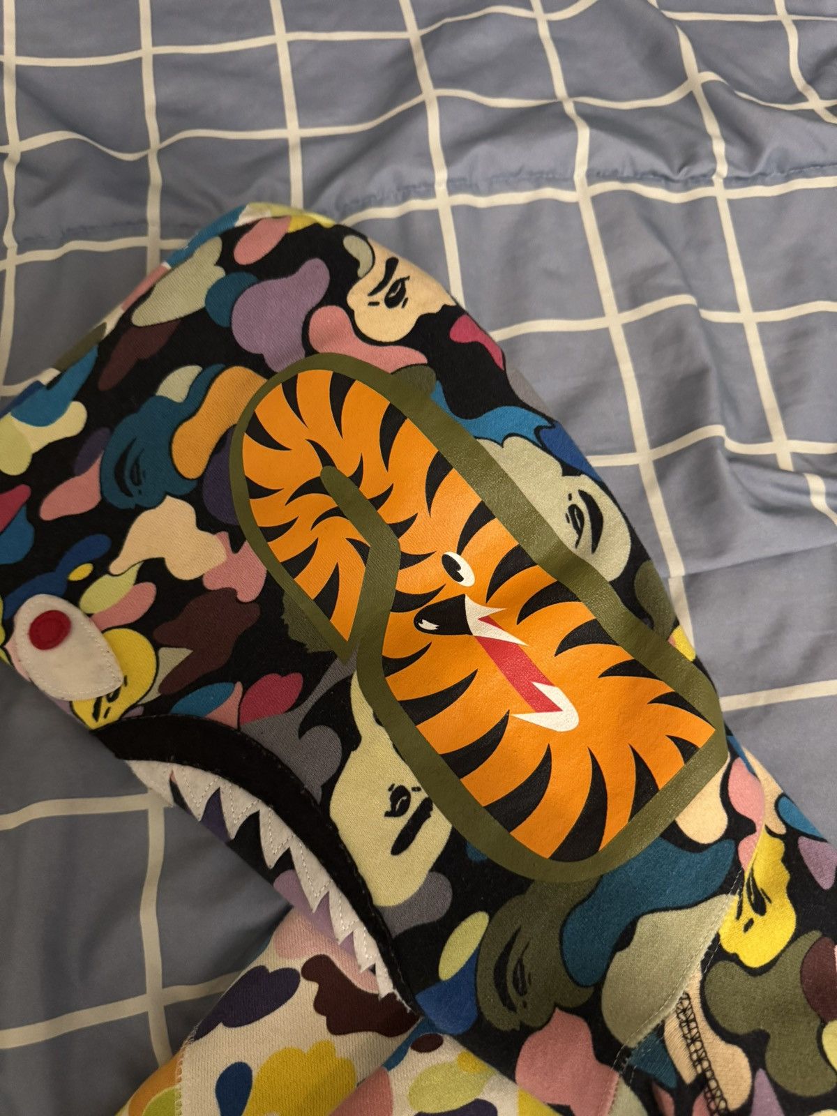 Bape Muti camo half bape hoodie Size US L / EU 52-54 / 3 - 4 Thumbnail