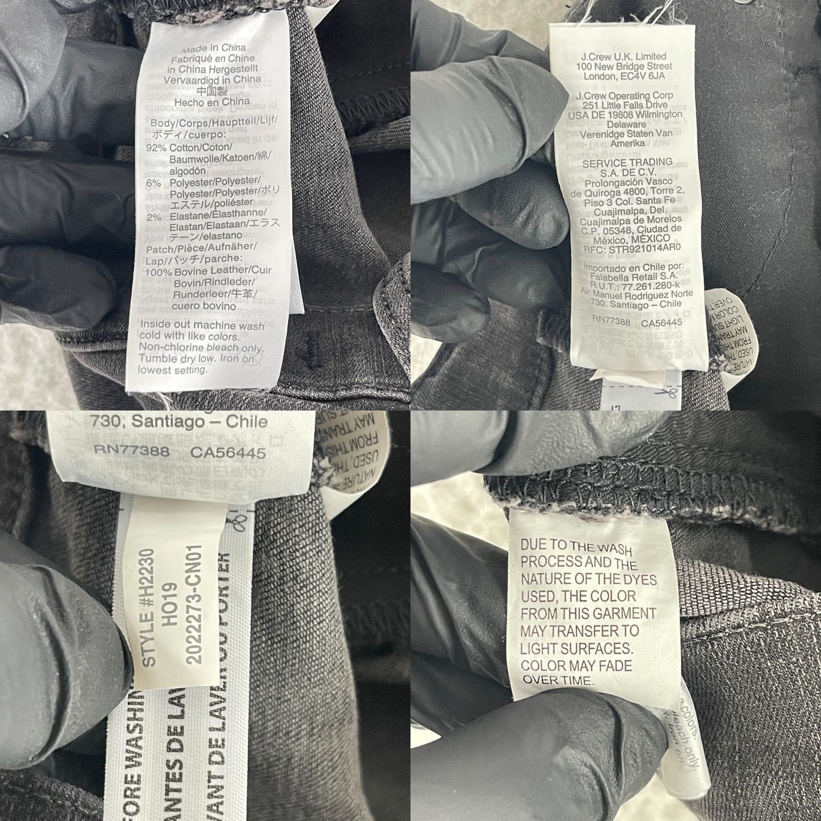 Madewell Madewell Black Denim 9" Mid-Rise Skinny Jeans Womens Size 27 Casual Size 27" / US 4 / IT 40 - 10 Thumbnail