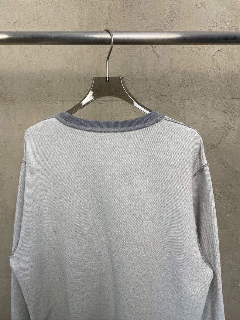 Loewe LOEWE Gray reverse embroidered Logo round neck sweater Size M / US 6-8 / IT 42-44 - 4 Thumbnail