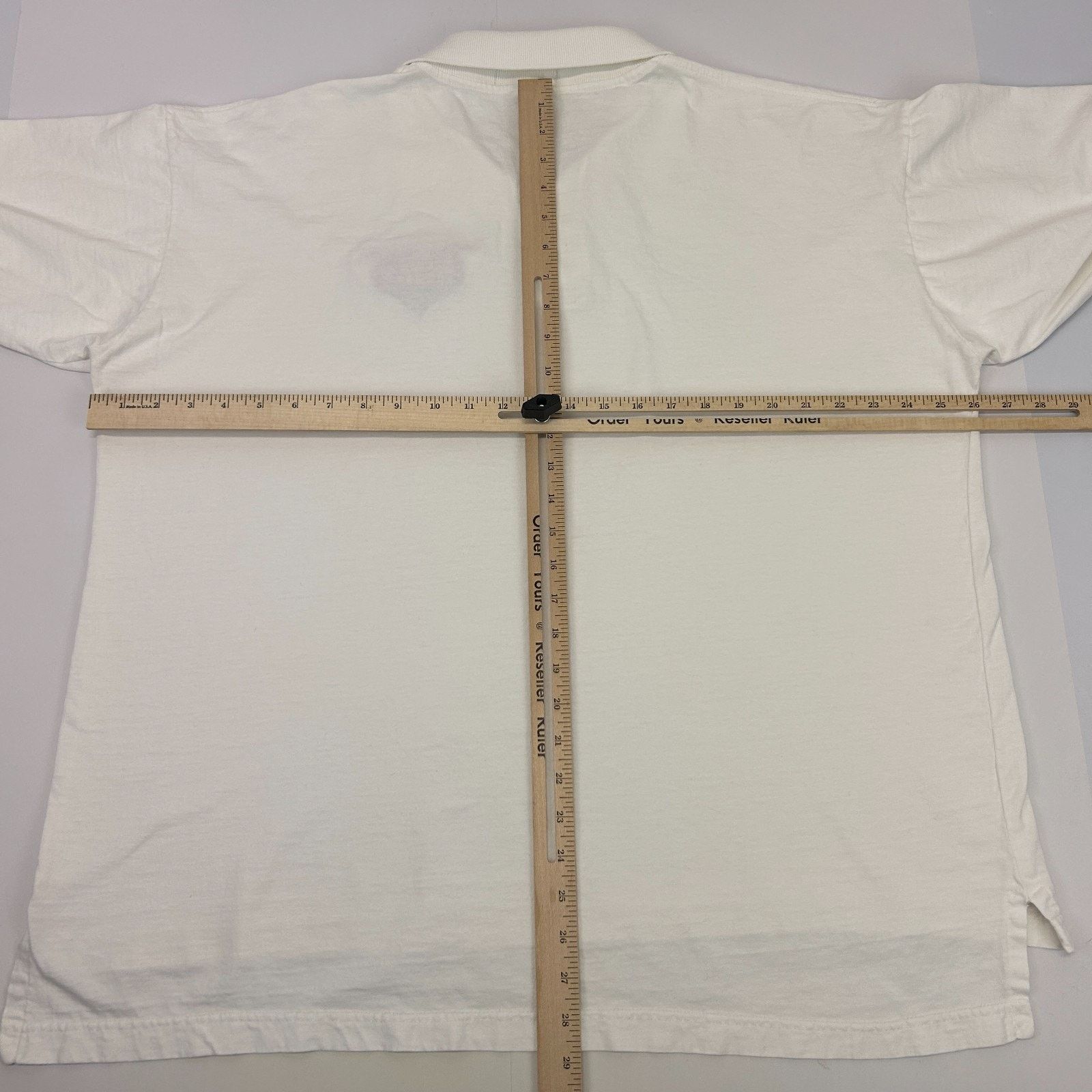 Fruit Of The Loom Vintage 90s Railroad Pass Casino Polo Shirt Henderson 2XL Size US XXL / EU 58 / 5 - 8 Thumbnail
