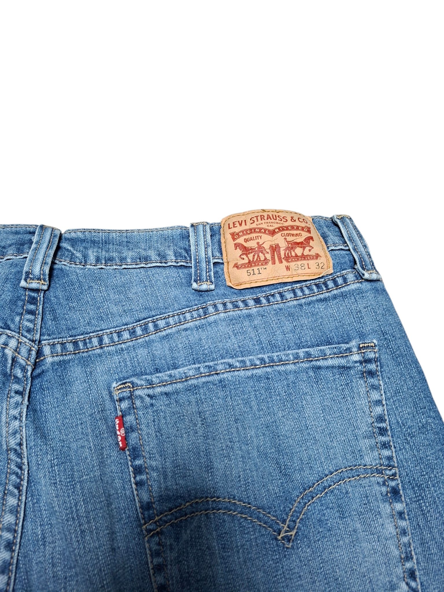 Levi's LEVIS 511 VINTAGE JEANS DENIM Size US 38 / EU 54 - 4 Thumbnail