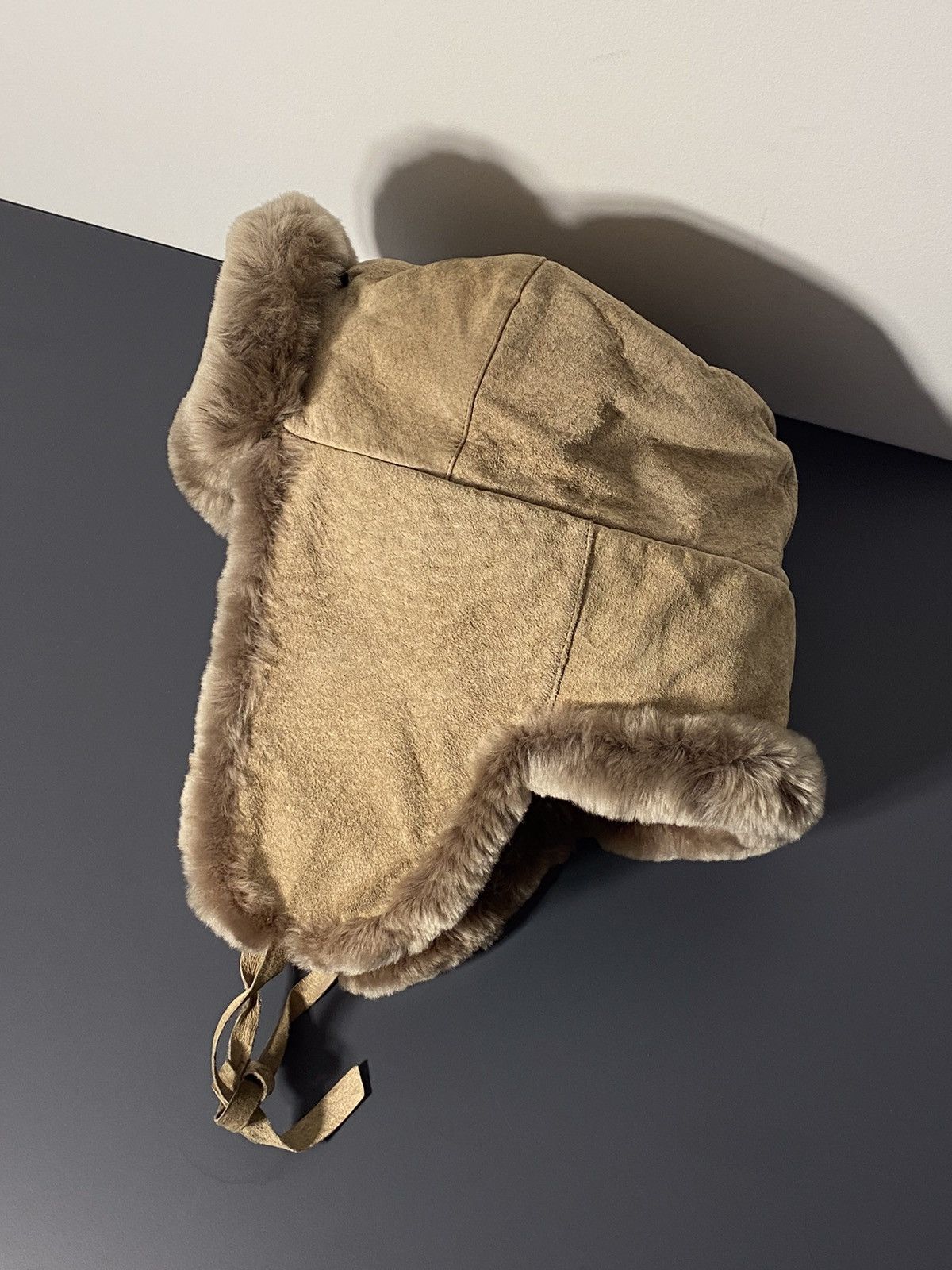 Vintage NATURAL FUR USHANKA HAT LEATHER VINTAGE Y2K SNOW Size ONE SIZE - 9 Thumbnail