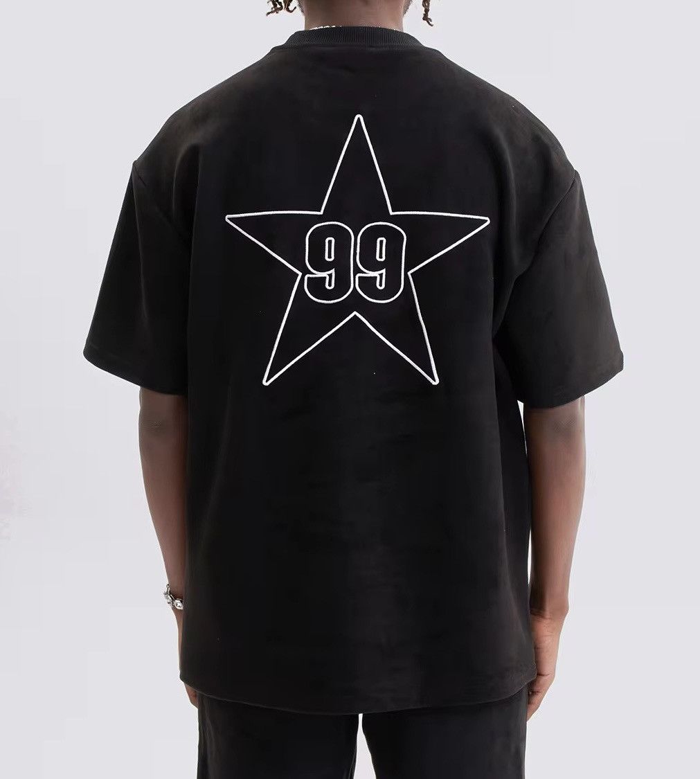 Vintage Streetwear Embroidered Suede Crewneck Oversized Retro Tee Size US L / EU 52-54 / 3 - 2 Thumbnail