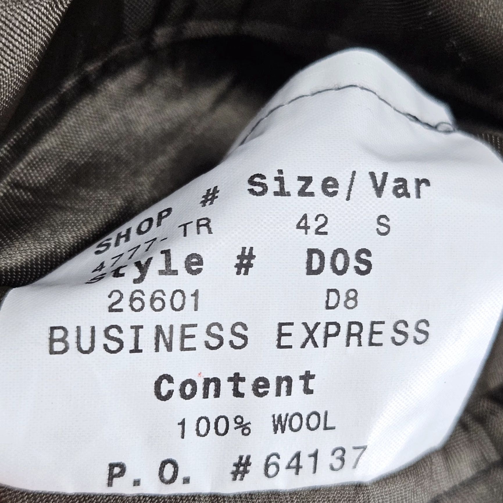 Jos. A. Bank Jos A Bank Green 100% Wool Blazer Sport Coat 42S 2 Button Business Express Size 42R - 4 Thumbnail