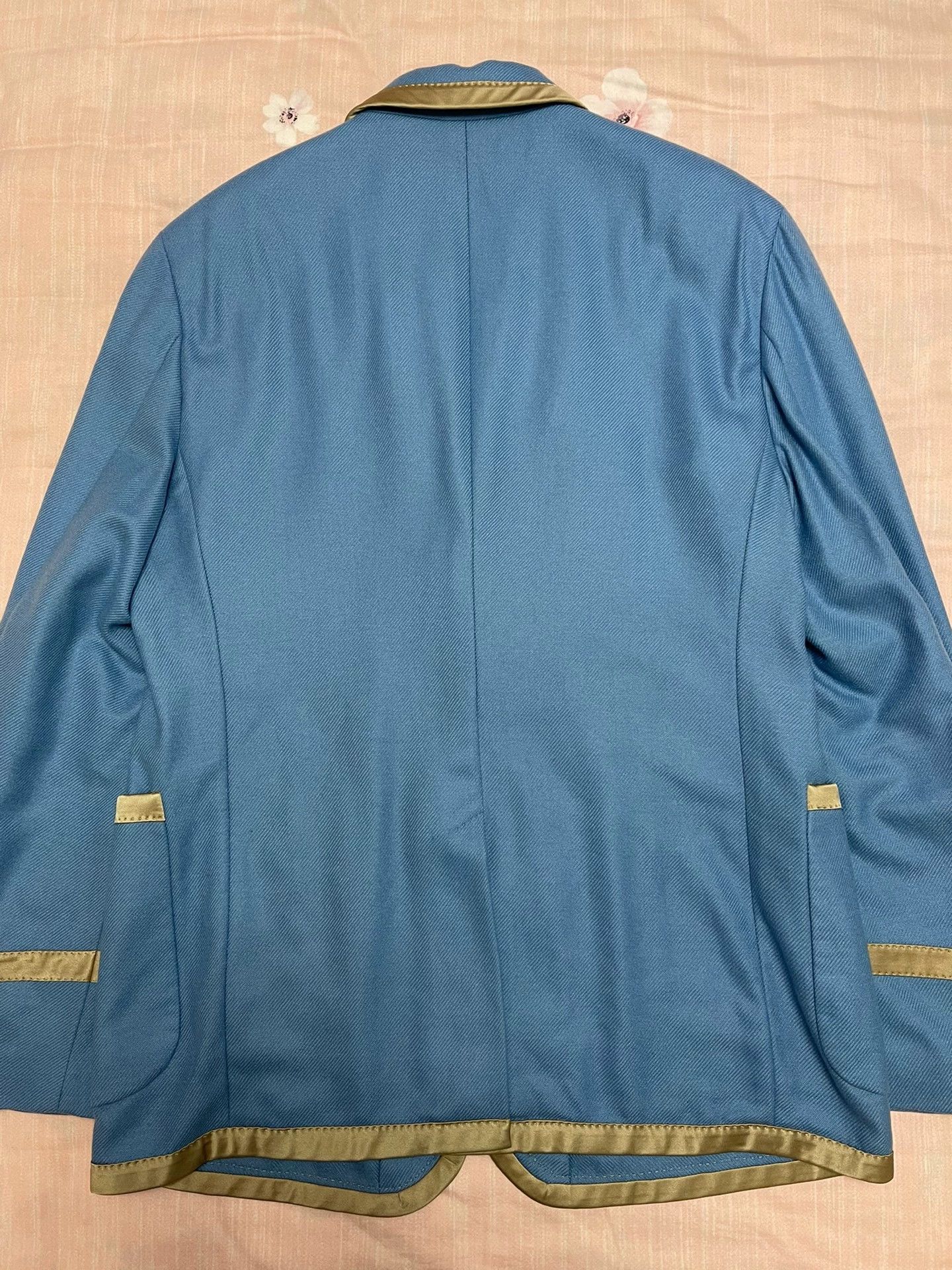 Gucci Gucci Runway Oversized Cashmere Blazer WT 50 Lagoon Size 50R - 2 Thumbnail