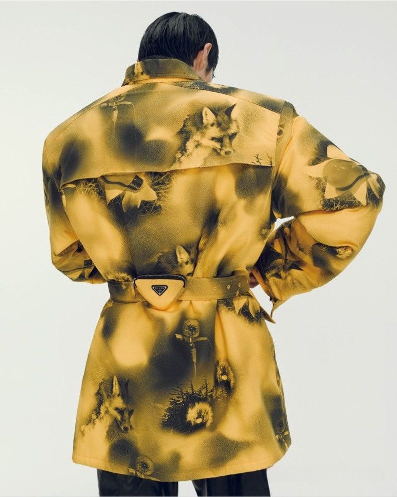 Prada re-nylon art print parka Size US XXL / EU 58 / 5 - 5 Thumbnail