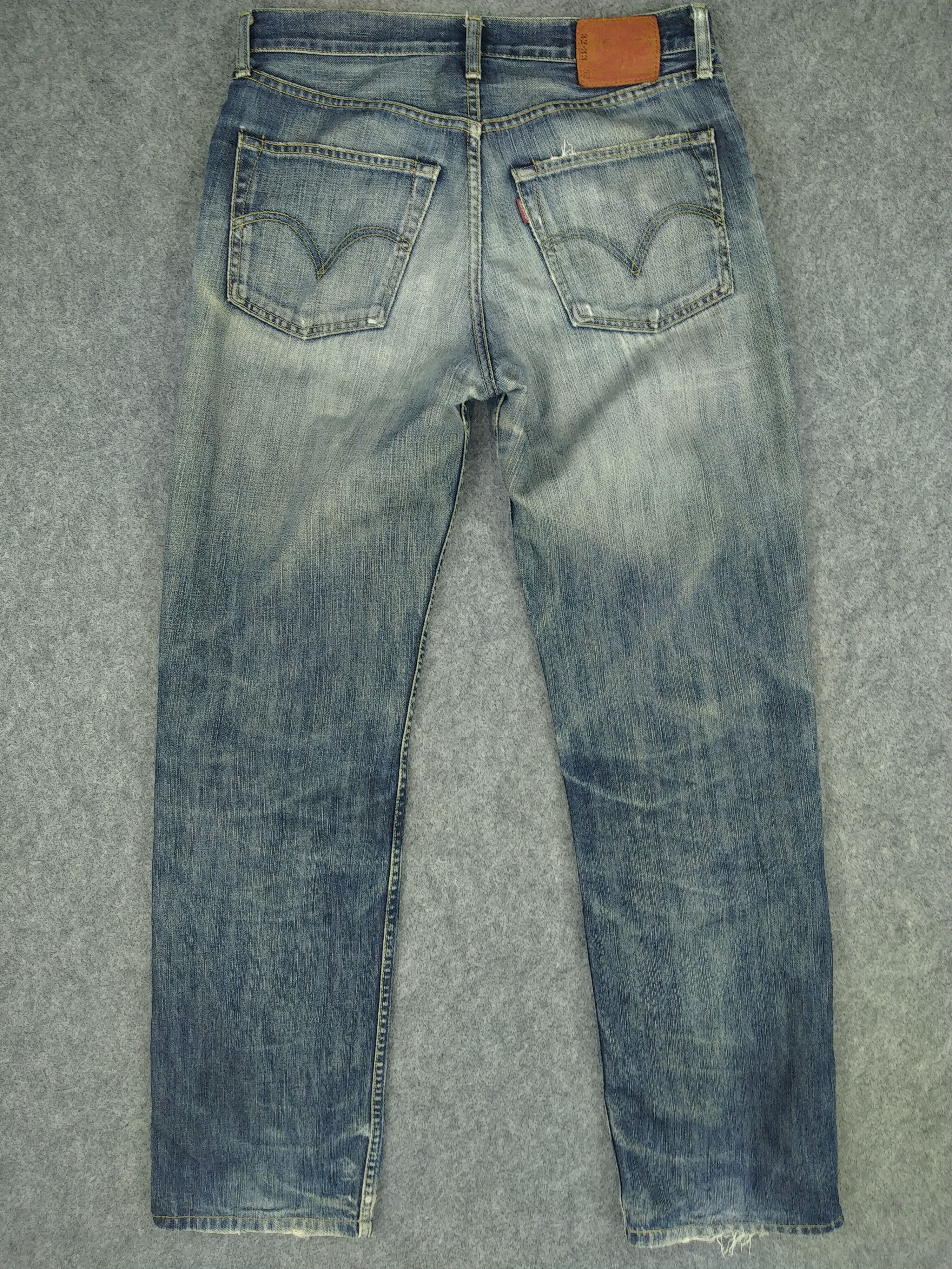 Levi's Dirty Blue Vintage Levi's 502 Distressed Denim 32x32 JN829 Size US 32 / EU 48 - 2 Thumbnail