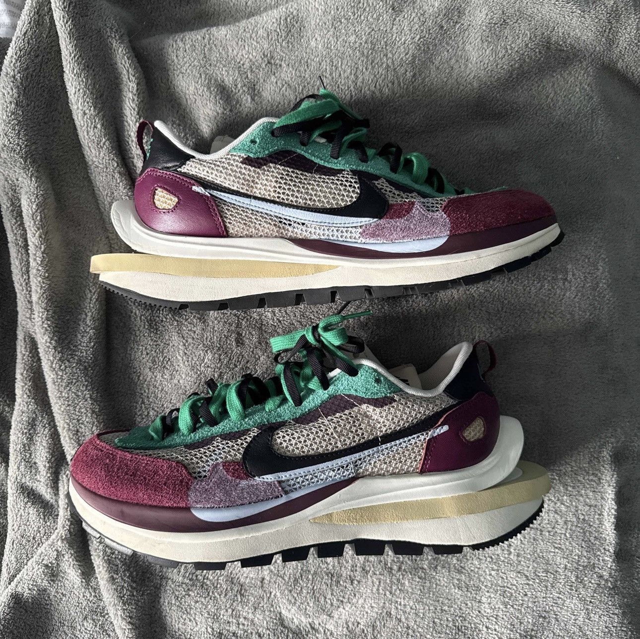 Nike × Sacai Nike Sacai Vaporwaffle Villan Red Size US 10.5 / EU 43-44 - 1 Thumbnail