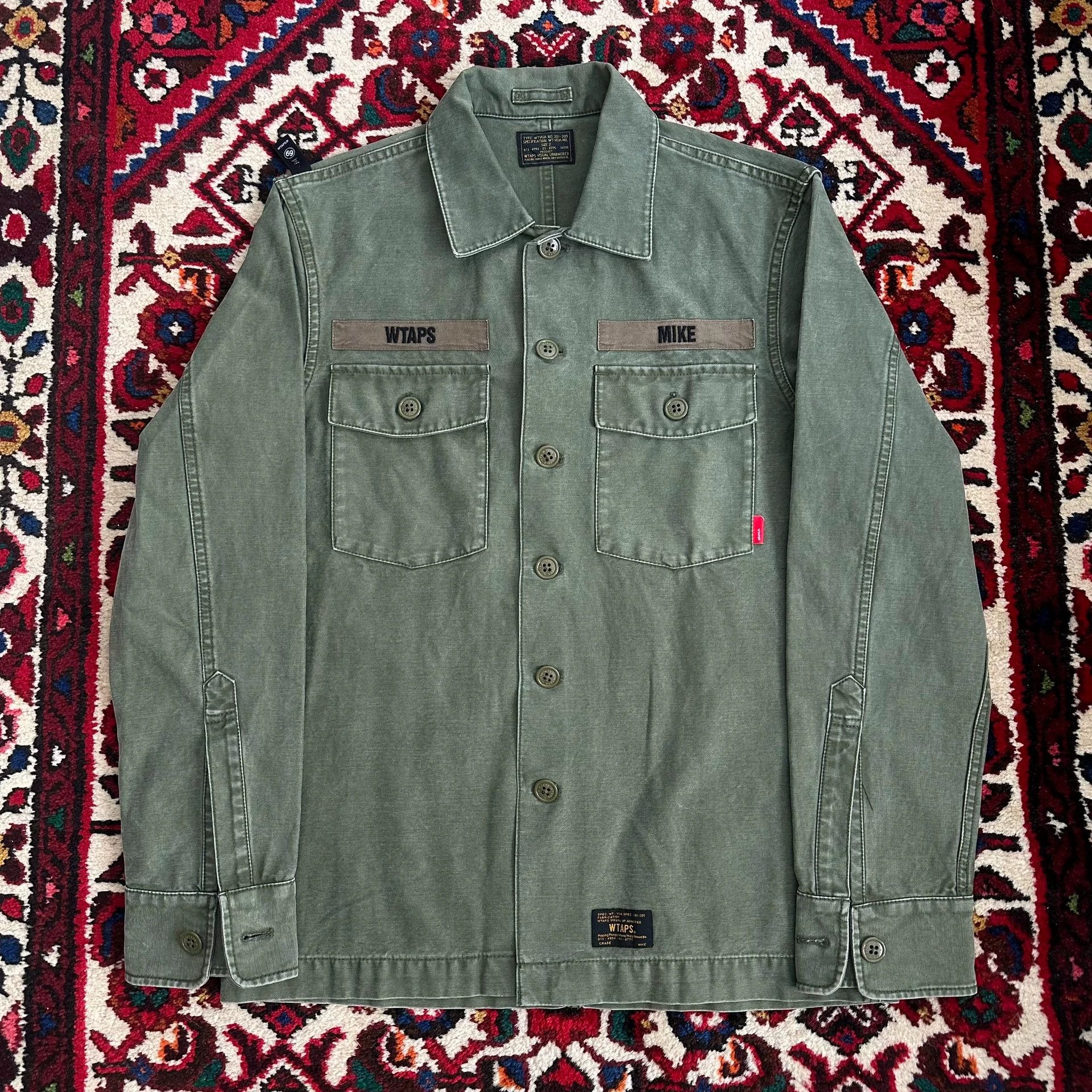 Wtaps wtaps 13ss buds 2pocket shirt m 9.8/10 Size US M / EU 48-50 / 2 - 1 Thumbnail