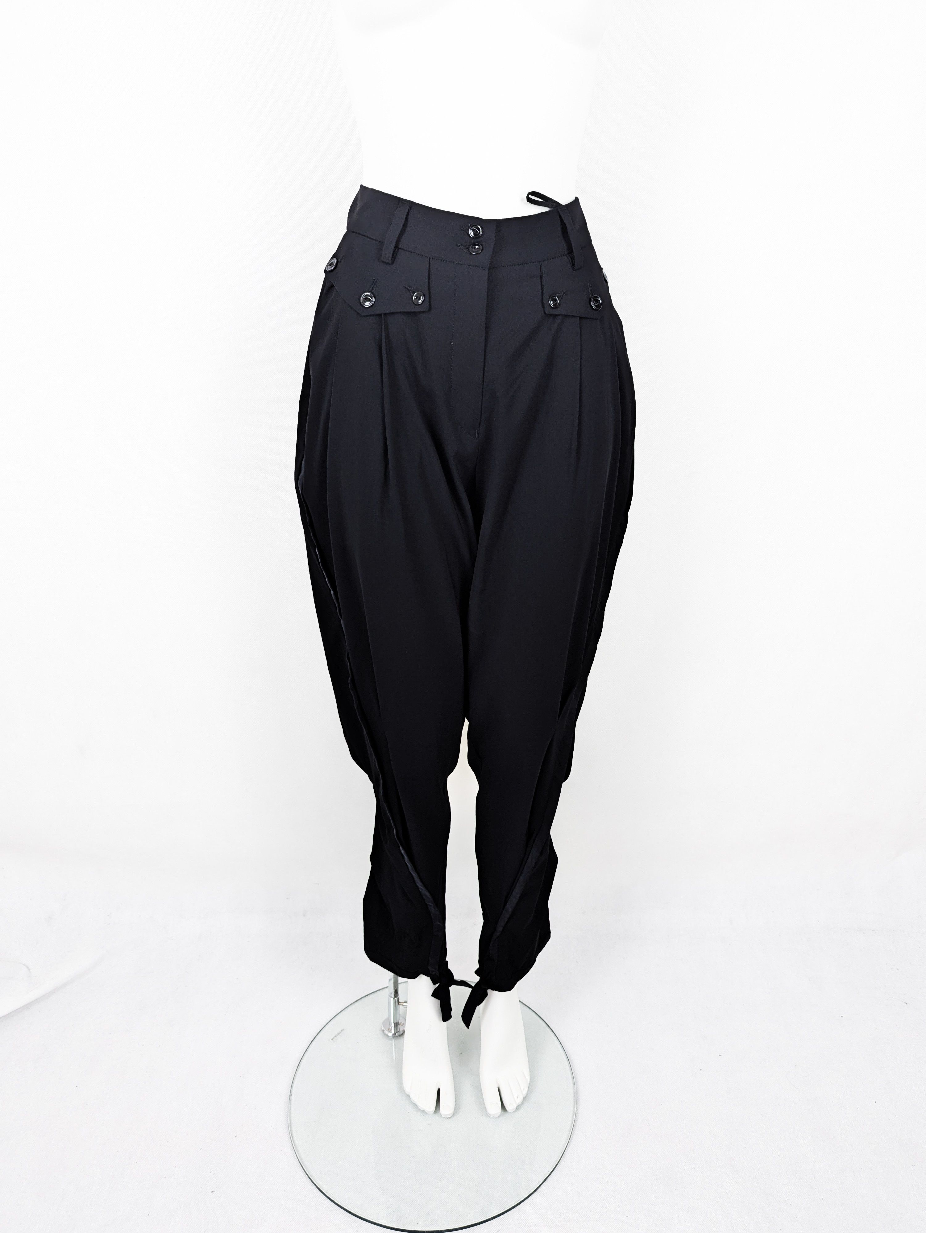 Marithe + Francois Girbaud Marithe Francois Girbaud black pants trousers Size 30" / US 8 / IT 44 - 6 Thumbnail