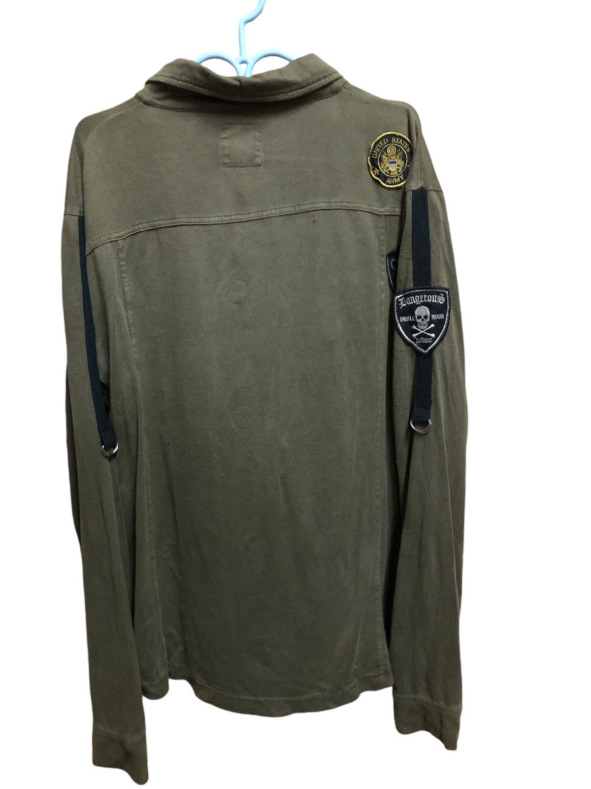 If Six Was Nine × Le Grande Bleu (L.G.B.) × PPFM PPFM patches Button Ups Punk Military Button Ups shirt Size US M / EU 48-50 / 2 - 2 Thumbnail