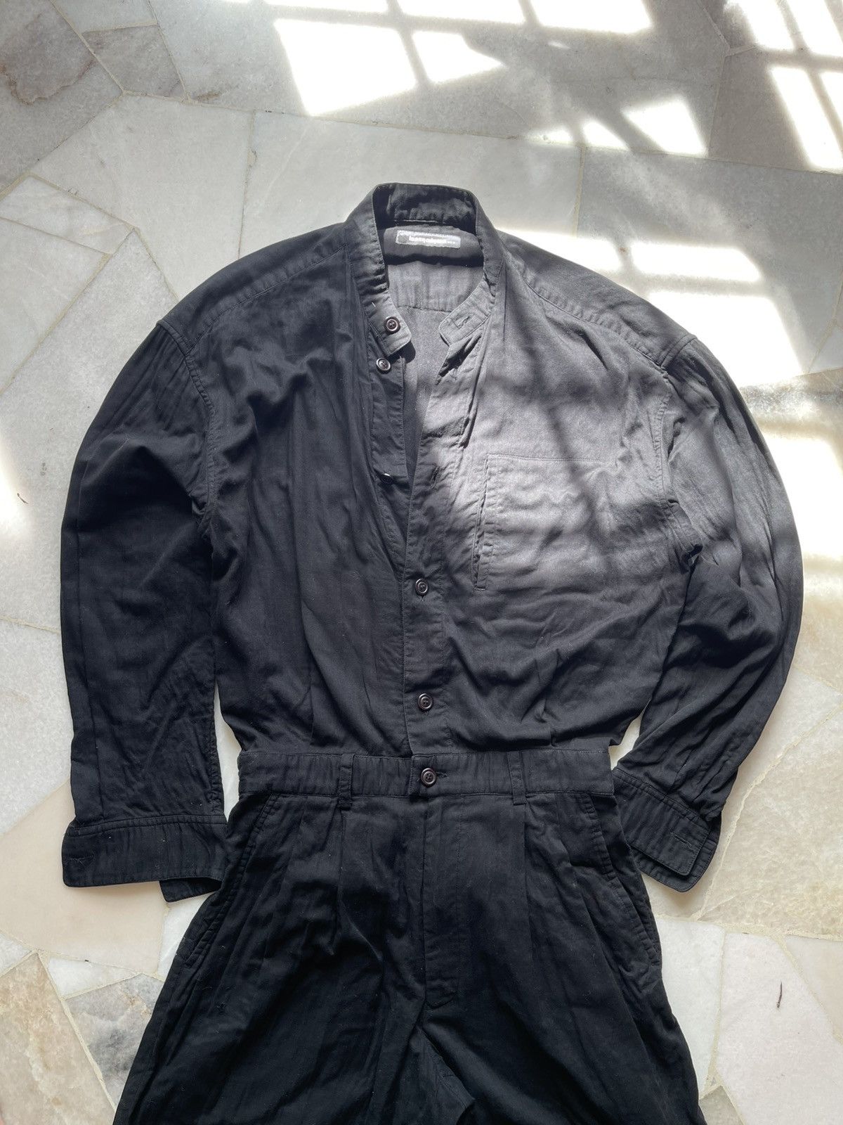Issey Miyake Rare 80s Issey Miyake Jumpsuit Size US L / EU 52-54 / 3 - 12 Thumbnail