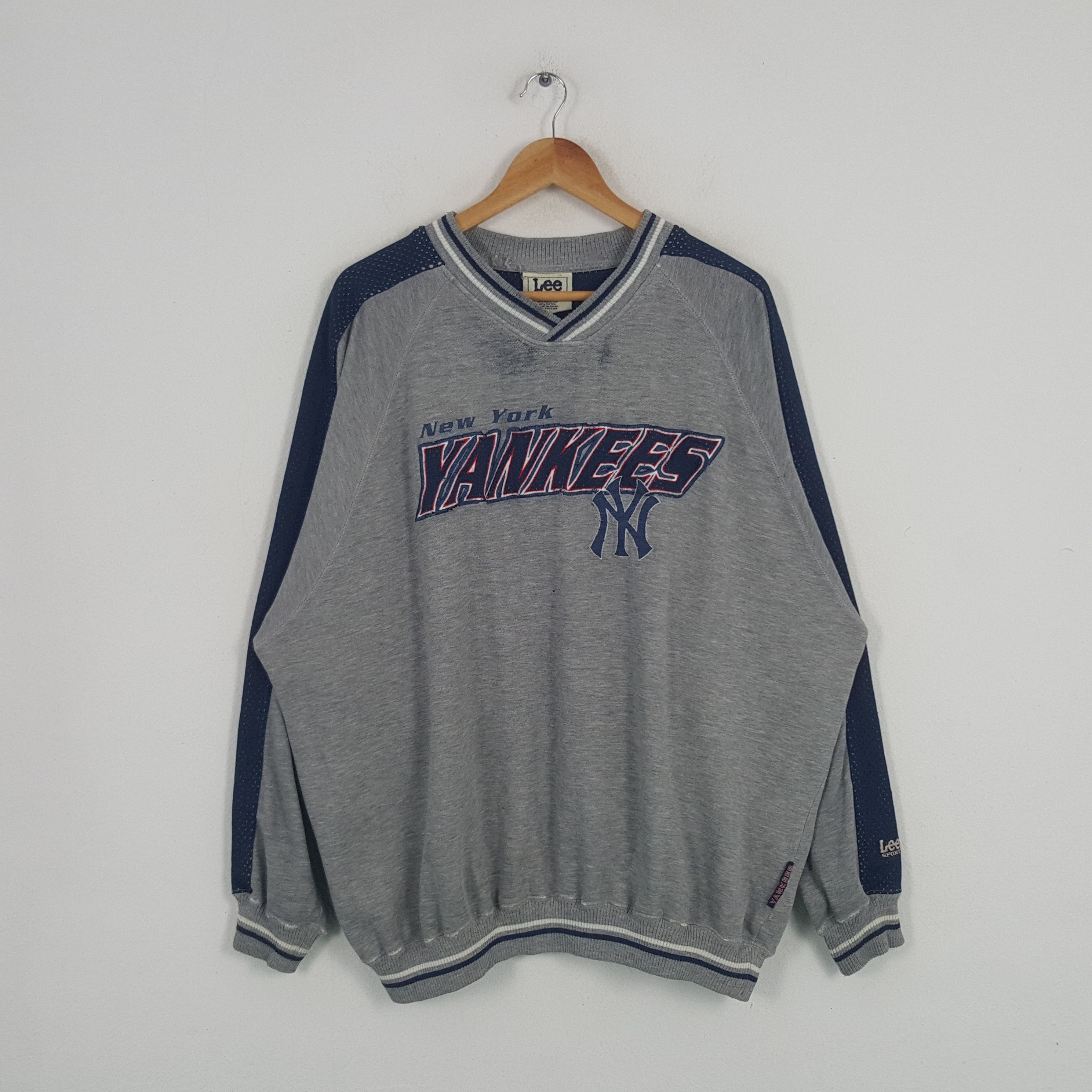 Lee × NFL × Vintage Vintage New York Yankess Baseball Team Sweatshirt Size US XXL / EU 58 / 5 - 1 Thumbnail