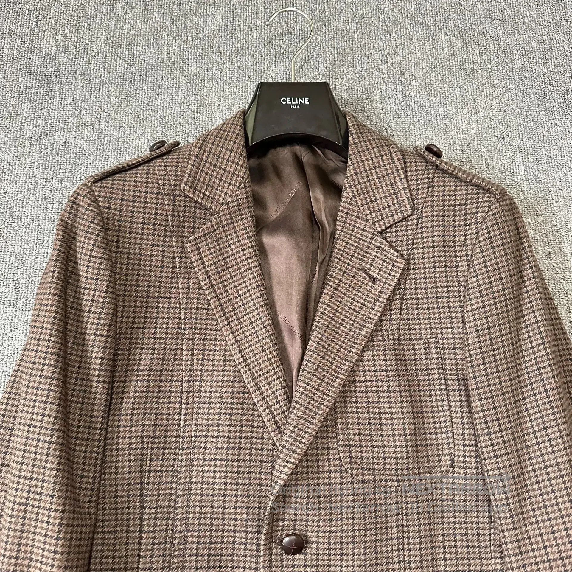 Dolce & Gabbana Dolce Gabbana Houndstooth Wool Blazer. Size US M / EU 48-50 / 2 - 3 Thumbnail