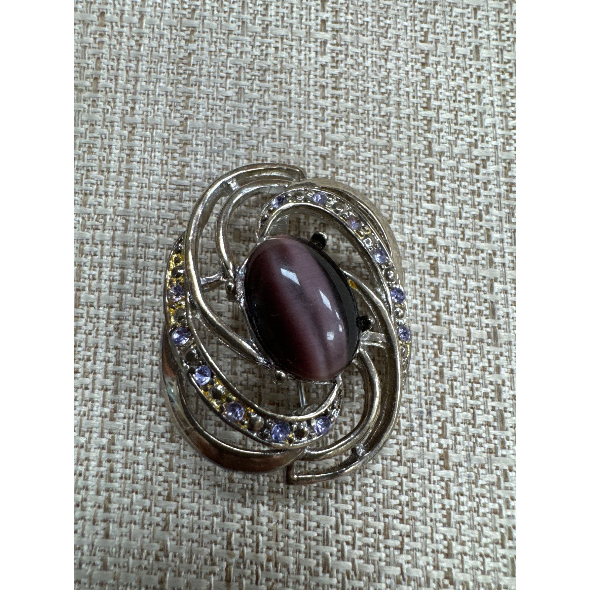 Vintage Set of 4 beautiful vintage women’s brooches SKU 4426 Size ONE SIZE - 3 Thumbnail