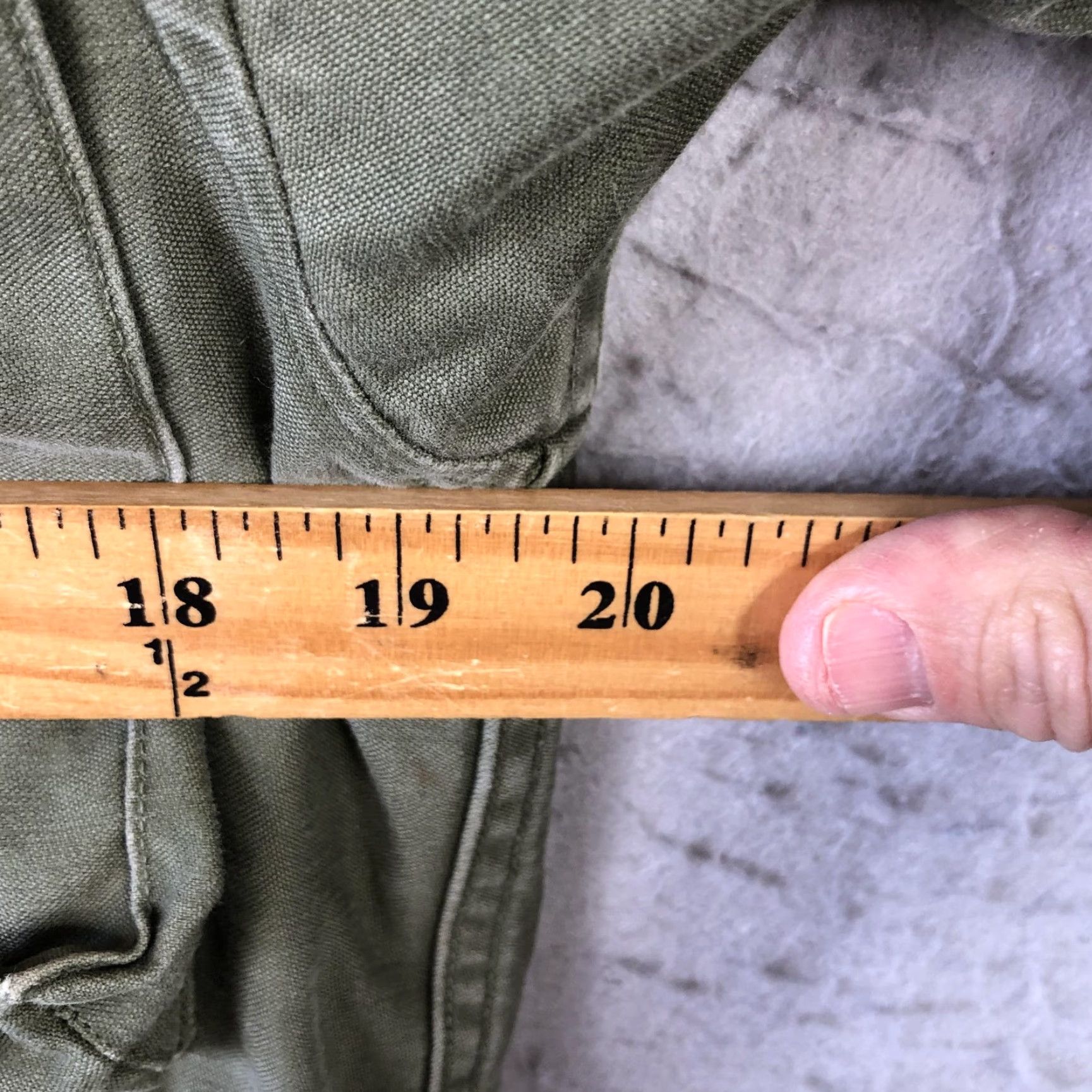 Vintage VINTAGE Field Jacket Mens ST Long Small Green Canvas Military OG Pockets Army Size US S / EU 44-46 / 1 - 4 Thumbnail