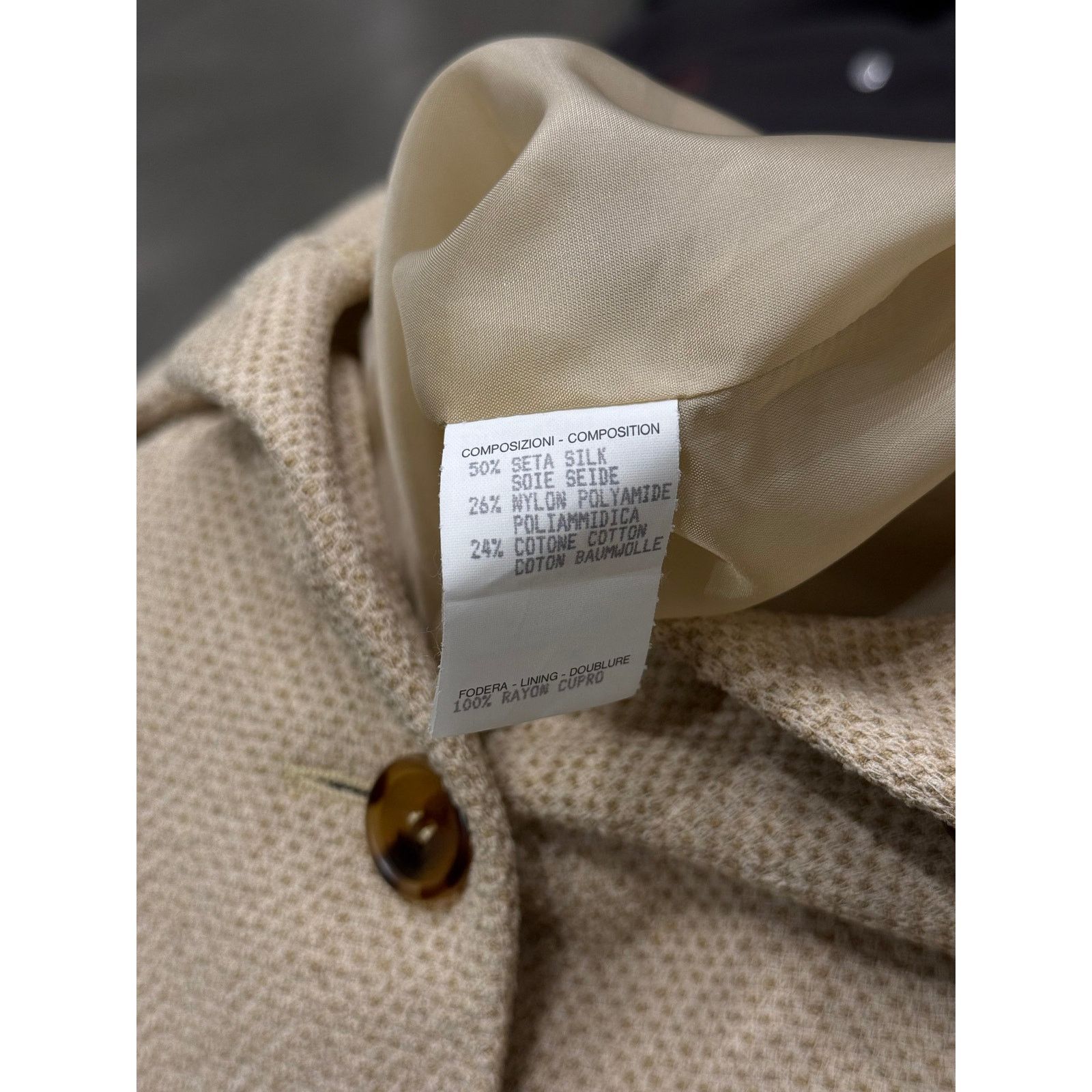 Gucci 1995 Gucci by Tom Ford linen coat Size L / US 10 / IT 46 - 9 Thumbnail