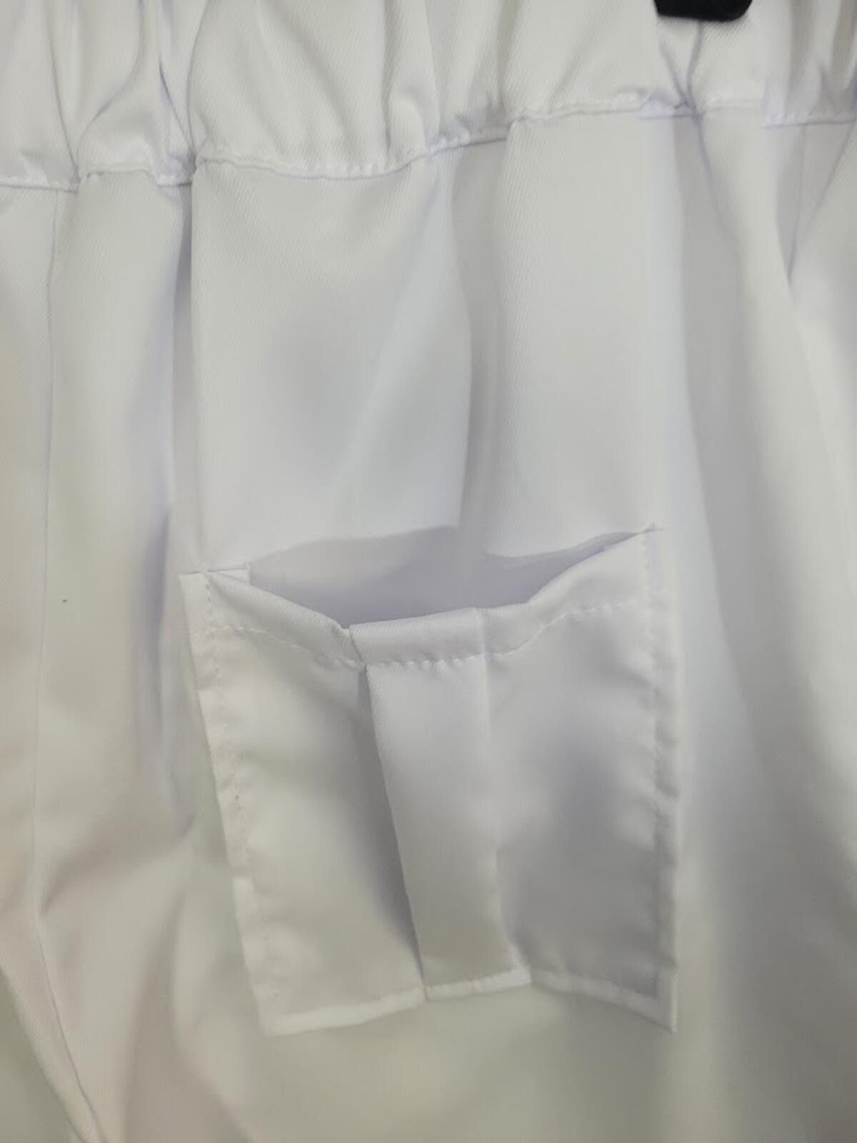 The Unbranded Brand Stylish White Cargo Pants with Multiple Pockets - Medium Size 32" / US 10 / IT 46 - 7 Thumbnail