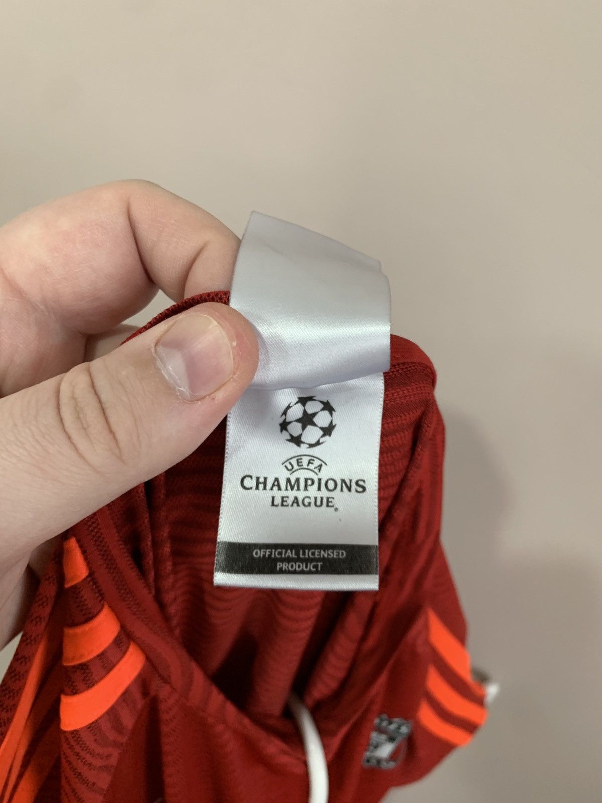 Adidas Manchester United Champions League training jersey soccer Size US L / EU 52-54 / 3 - 10 Thumbnail