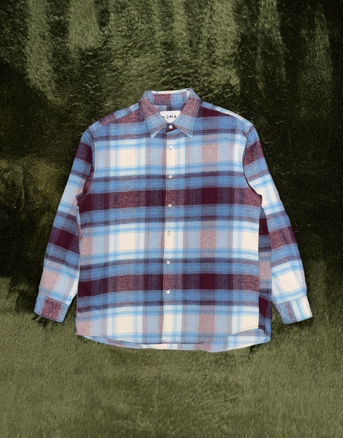NOMA t.d [3] NOMA t.d. Multi Check Flannel Shirt Size US XL / EU 56 / 4 - 1 Thumbnail