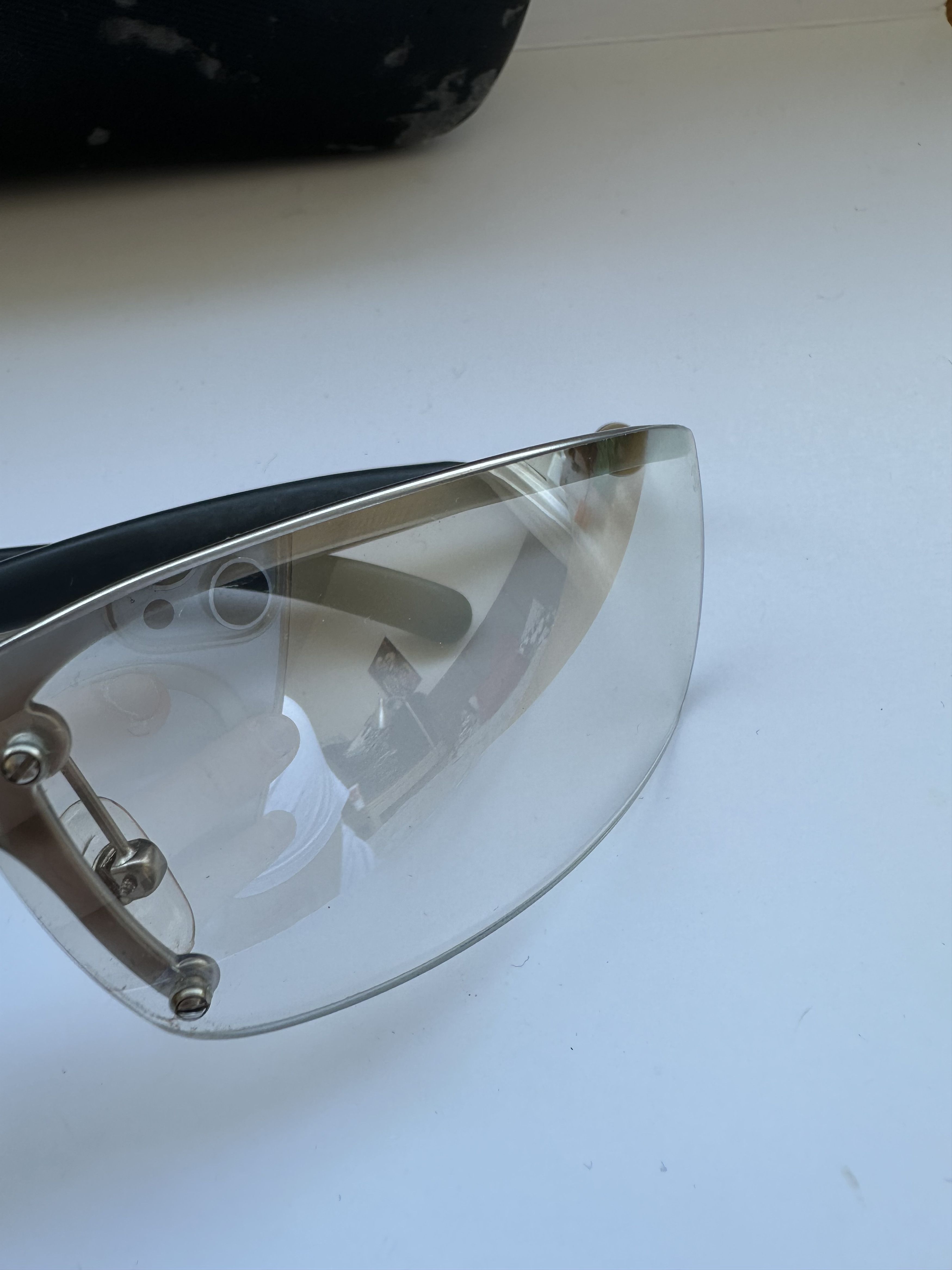 Chanel Chanel 4010 Silver Rimless Sunglasses Vintage Size ONE SIZE - 9 Thumbnail