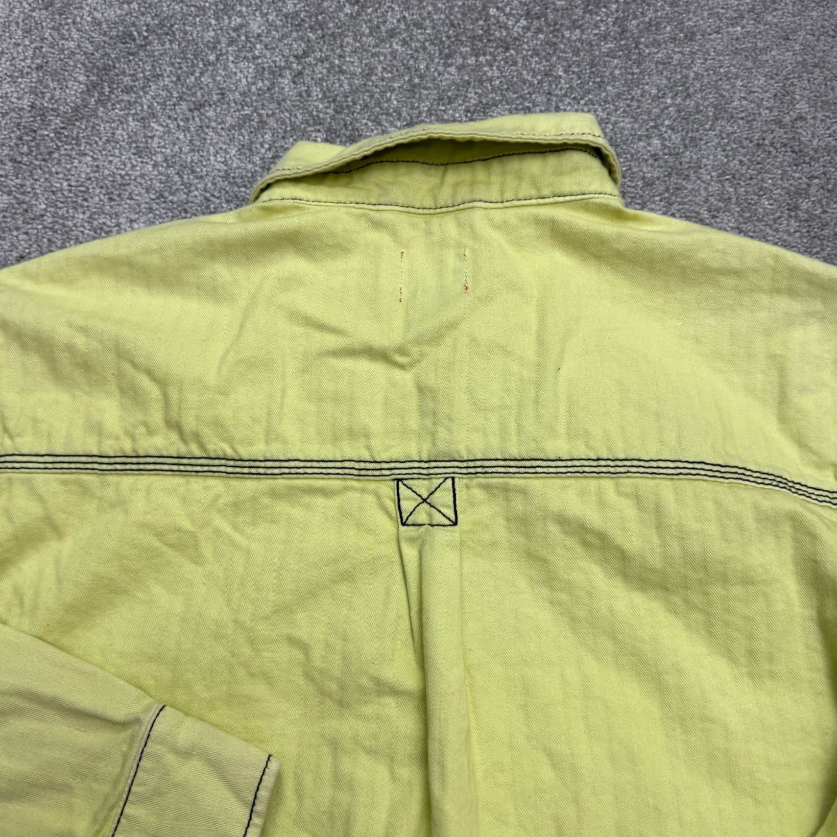 Bdg BDG Urban Outfitters Utility Jacket Mens Small Gray Snap Button Up Polyester Coat/ Jacket All Seasons Outdoor Casual Travel Size US S / EU 44-46 / 1 - 3 Thumbnail