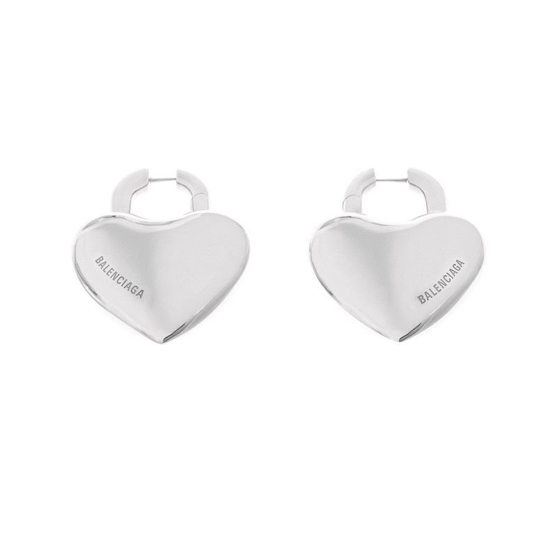 Balenciaga minnie Xl earrings in silver Size ONE SIZE - 1 Thumbnail