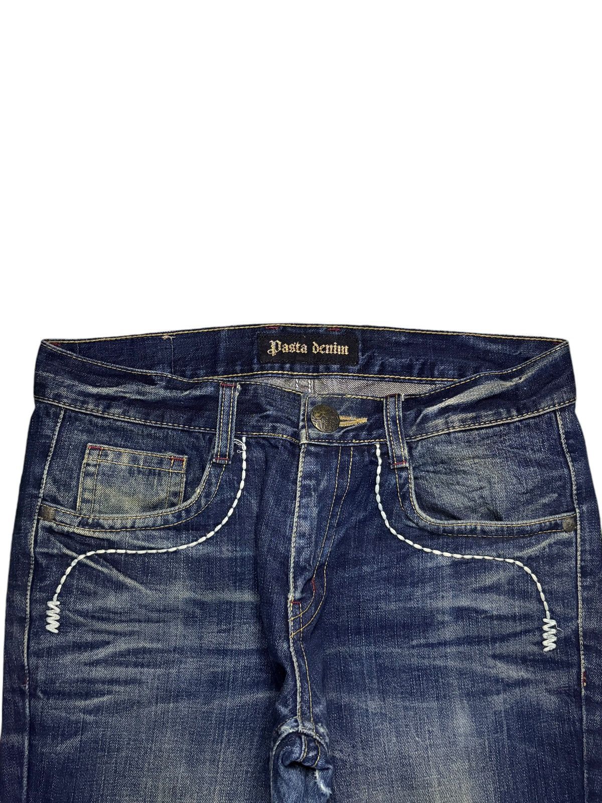 Japanese Brand Vintage Japanese Brand Mud Wash Baggy Jeans Size US 33 - 4 Thumbnail