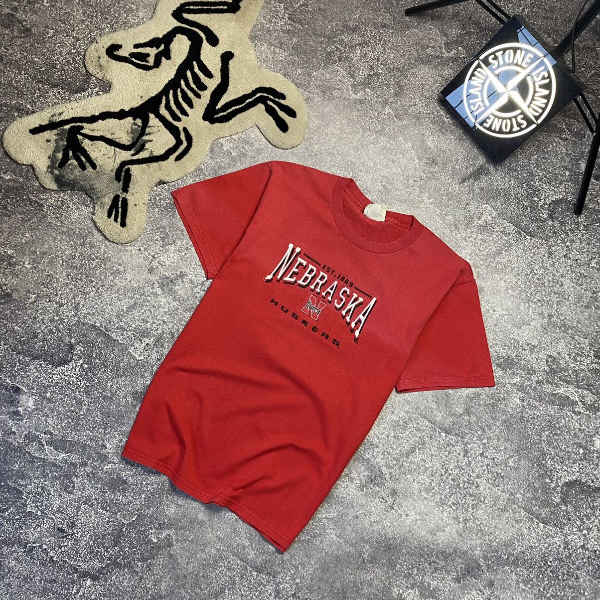 Lee Vintage Lee Sport Nebraska Huskers 90’s tee Size US L / EU 52-54 / 3 - 2 Thumbnail