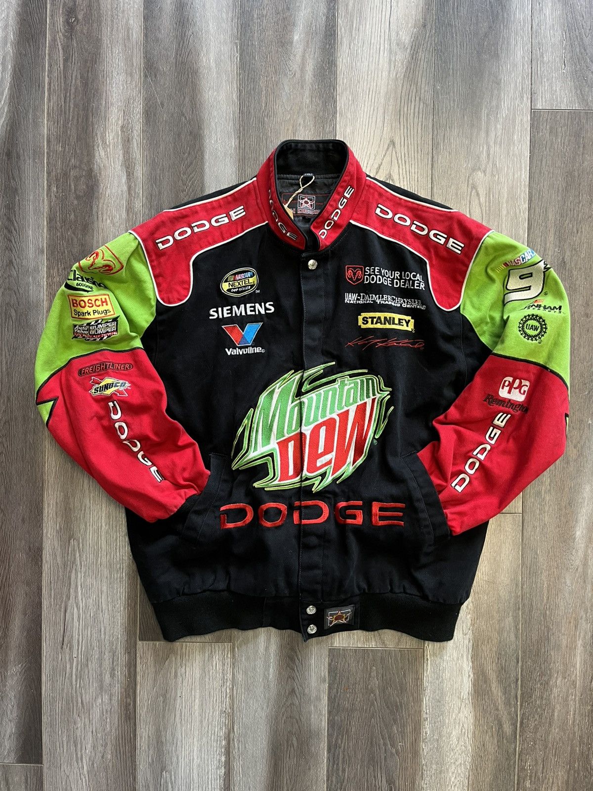 Japanese Brand × NASCAR × Vintage JH Design Kasey Kahne Mountain 