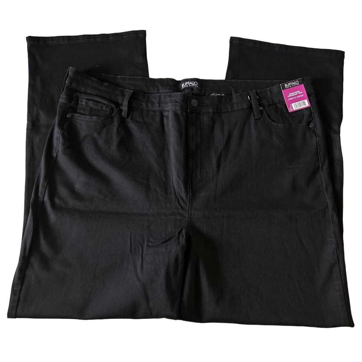 Buffalo David Bitton Buffalo David Bitton Womens Black Jeans Waist is 22 XXXL Size 42" / US 20 - 3 Thumbnail