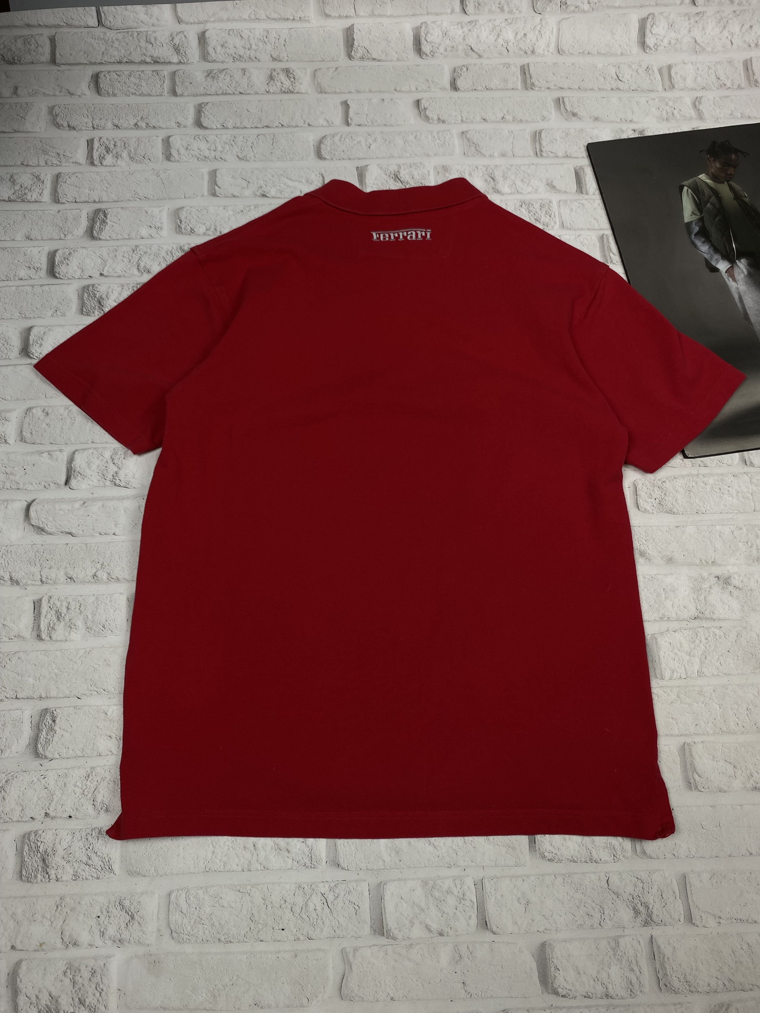 Ferrari VTG Ferrari Official Red Polo Embroidered Shirt Men's L 90’s Size US L / EU 52-54 / 3 - 12 Thumbnail