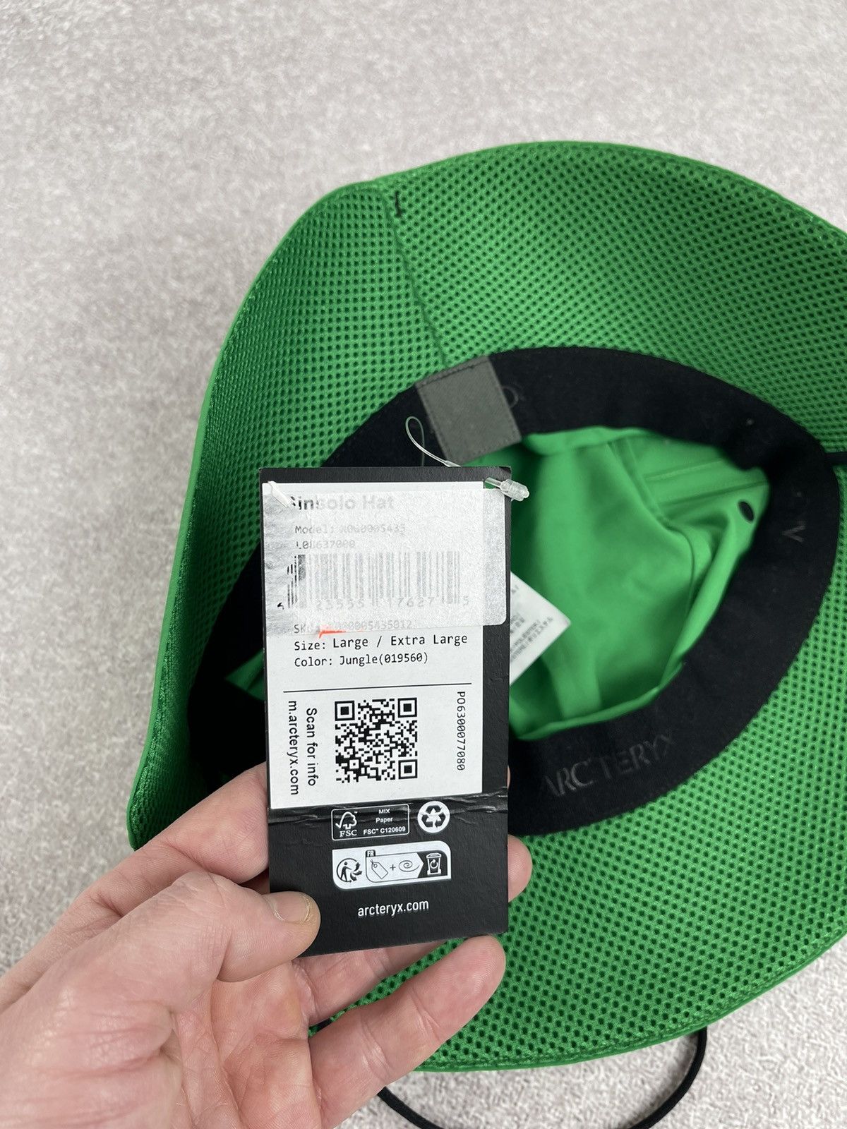 Arc'teryx Arc’teryx Sinsolo Bucket Hat Jungle Green Size L/XL Size ONE SIZE - 13 Thumbnail