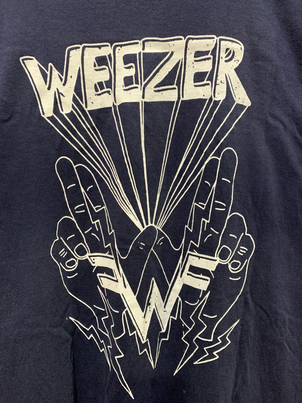 Band Tees Vintage Weezer Hand Sign Shirt Size US XL / EU 56 / 4 - 3 Thumbnail