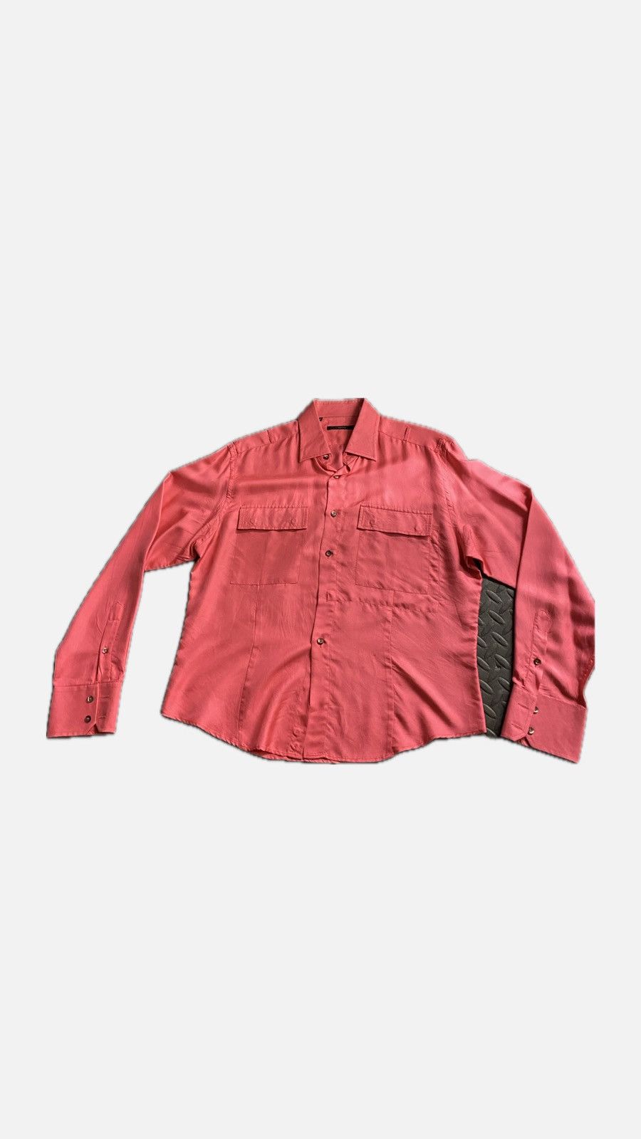 Gucci 1997 Pink Gucci Button Up Size M / US 6-8 / IT 42-44 - 1 Thumbnail