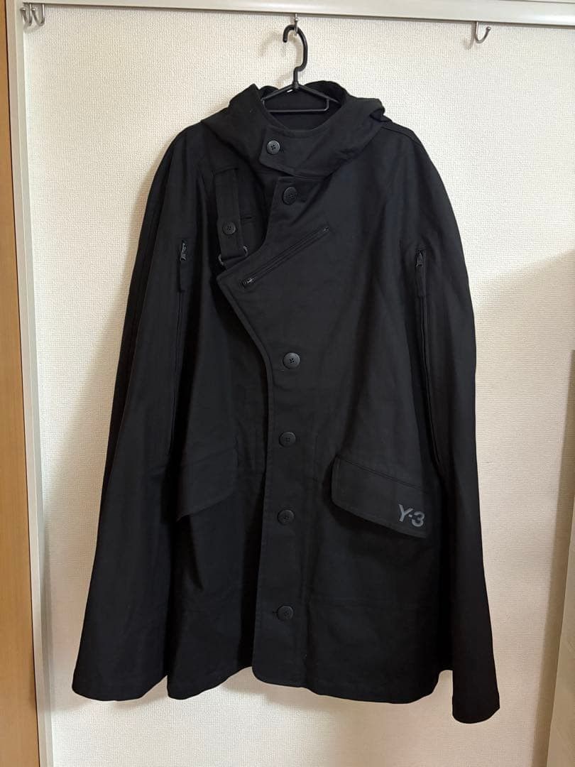 Y-3 Y-3 Yohji Yamamoto Cotton Twill Poncho CF1489 FW17 adidas Size US S / EU 44-46 / 1 - 8 Thumbnail